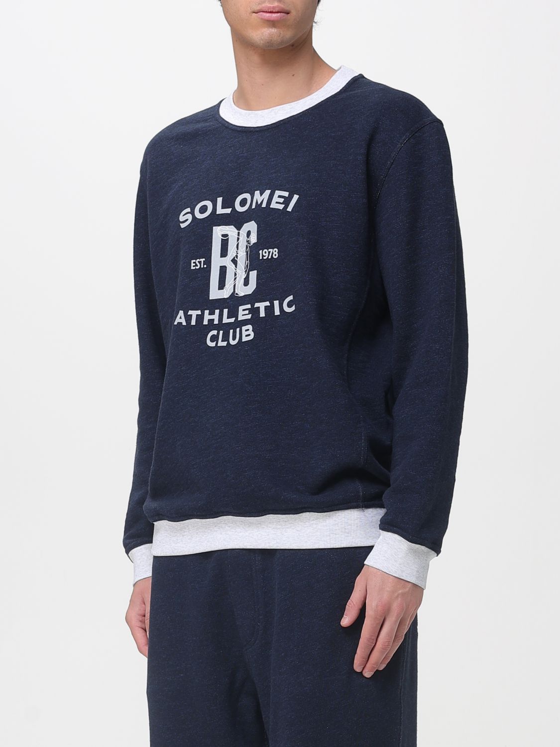 Brunello Cucinelli Brunello Cucinelli Sweatshirt Men Blue Size US S / EU 44-46 / 1 - 4 Thumbnail