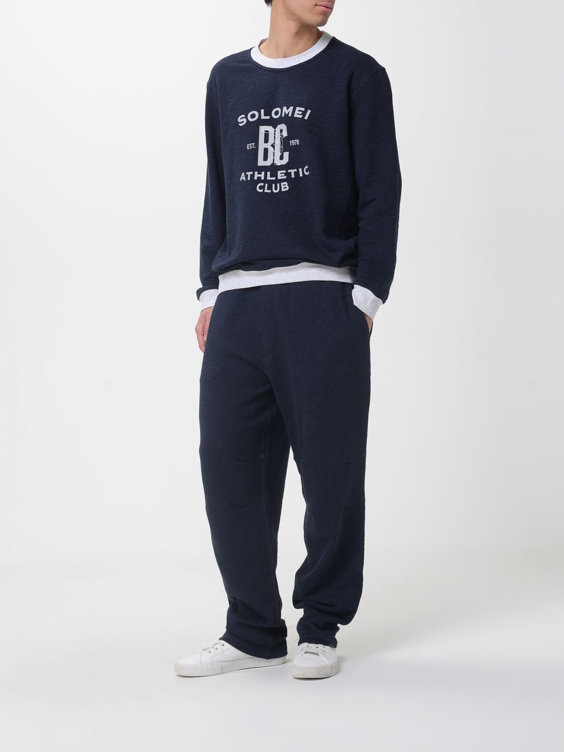 Brunello Cucinelli Brunello Cucinelli Sweatshirt Men Blue Size US XL / EU 56 / 4 - 2 Thumbnail