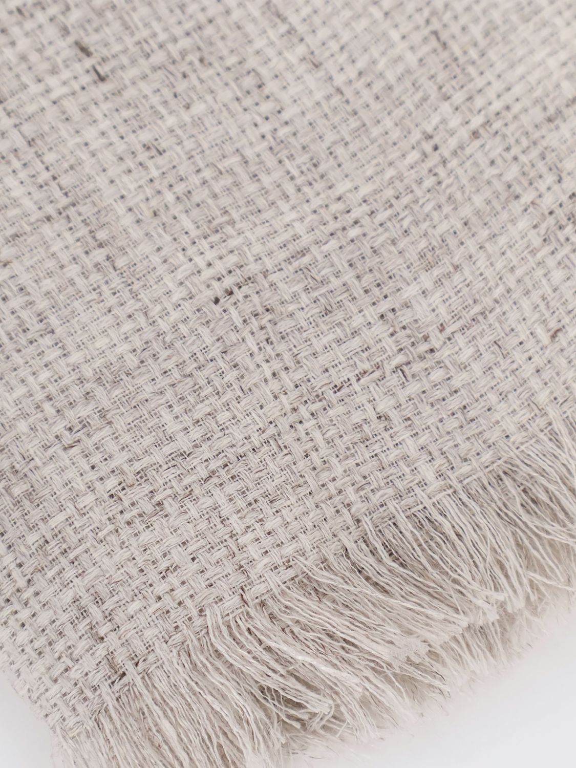 Brunello Cucinelli Brunello Cucinelli Scarf Men Grey Size ONE SIZE - 3 Thumbnail