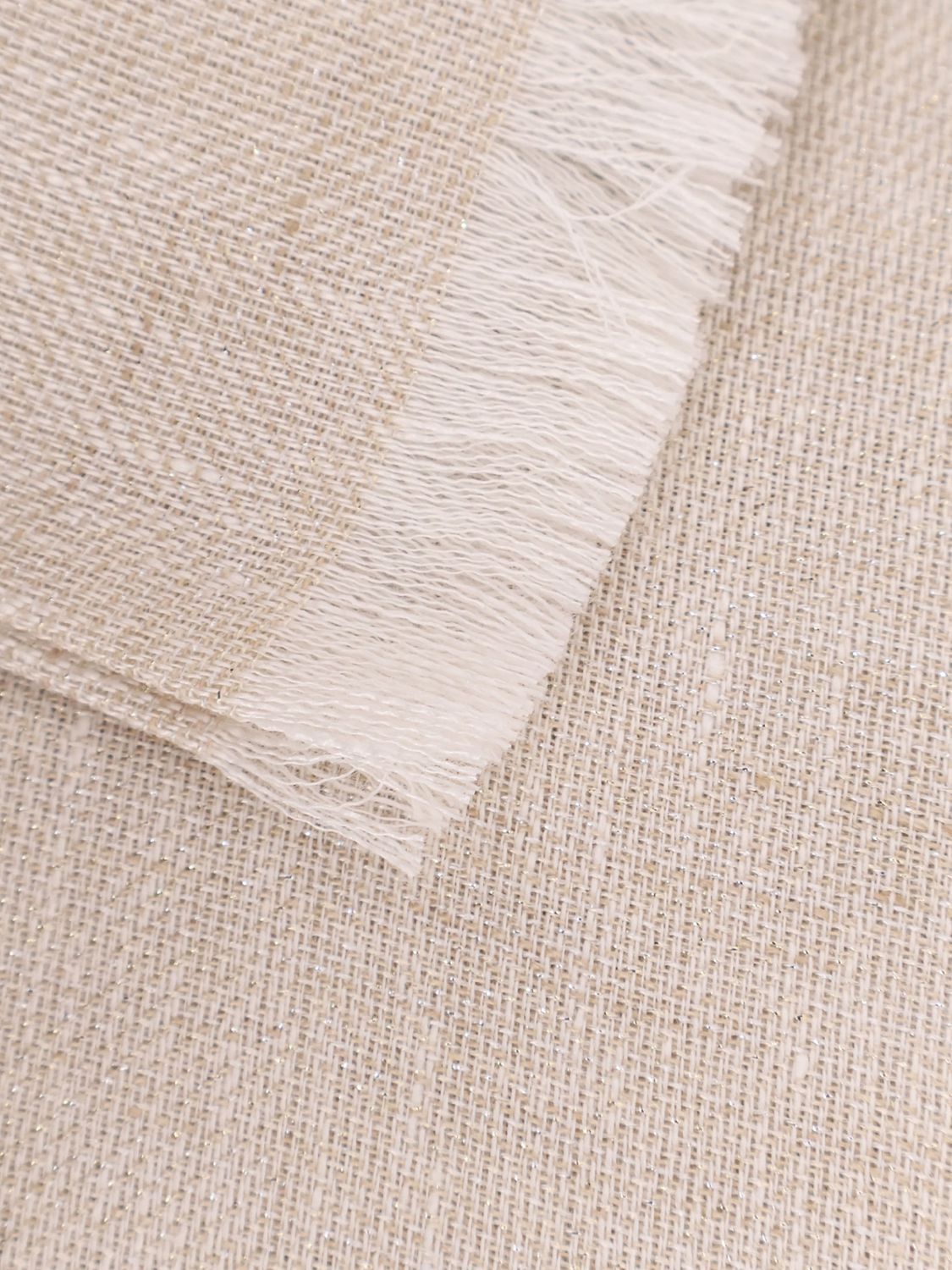 Brunello Cucinelli Brunello Cucinelli Scarf Woman Beige Size ONE SIZE - 2 Thumbnail
