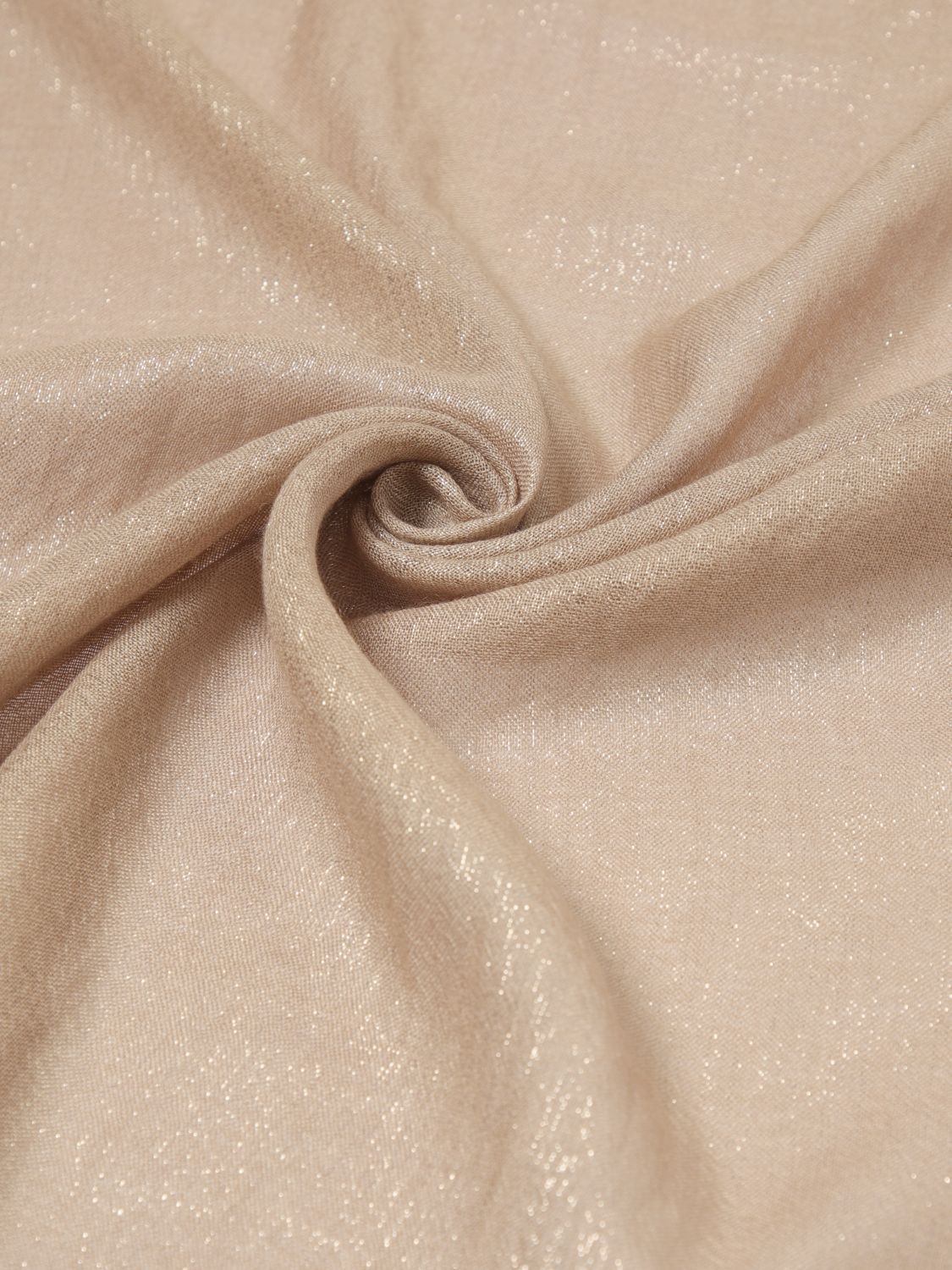 Brunello Cucinelli Brunello Cucinelli Scarf Woman Mastic Size ONE SIZE - 3 Thumbnail