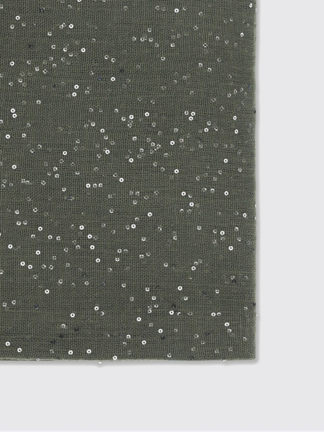 Brunello Cucinelli Brunello Cucinelli Scarf Woman Green Size ONE SIZE - 3 Thumbnail