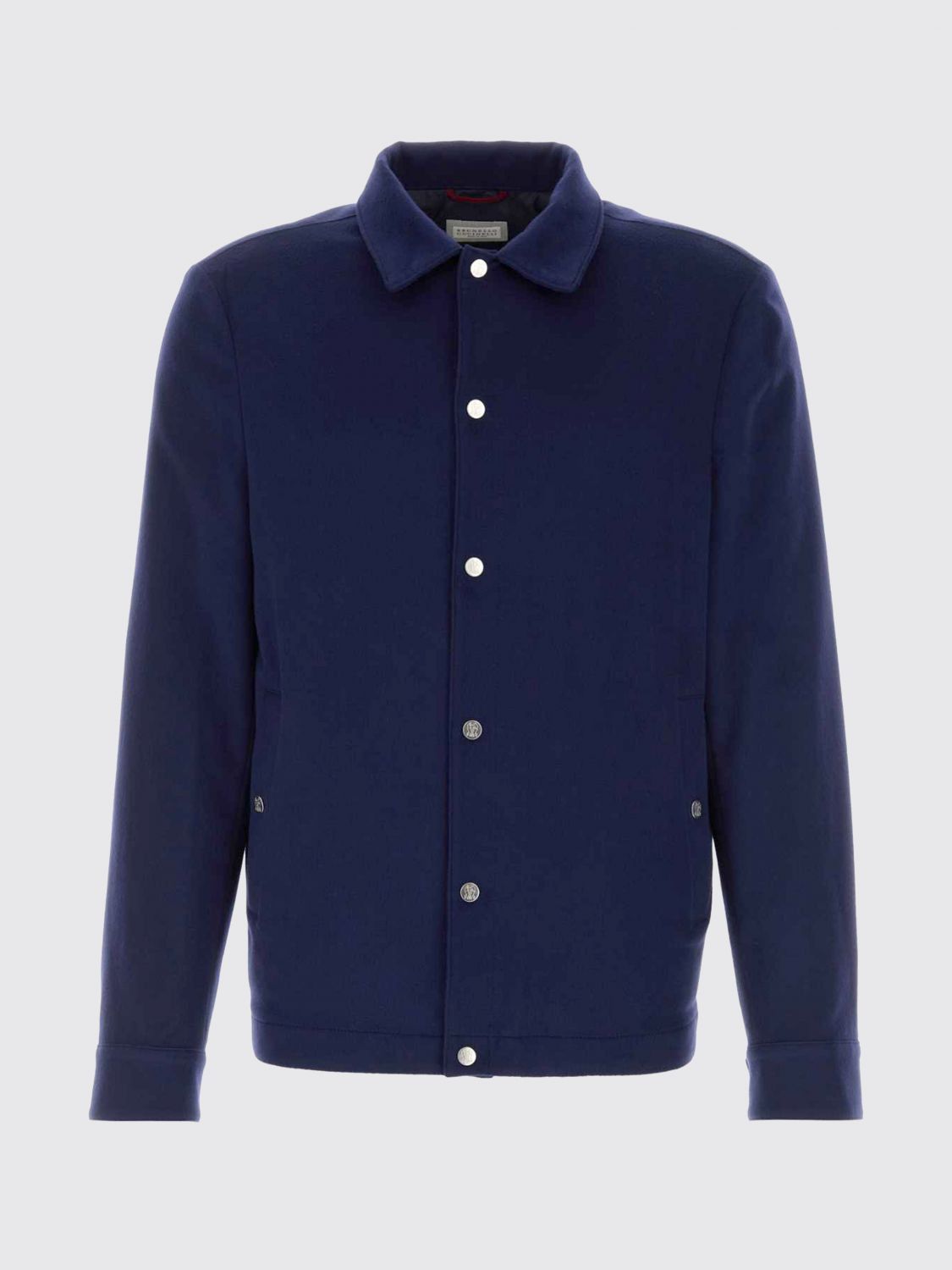 Brunello Cucinelli Brunello Cucinelli Jacket Men Blue Size US M / EU 48-50 / 2 - 2 Thumbnail