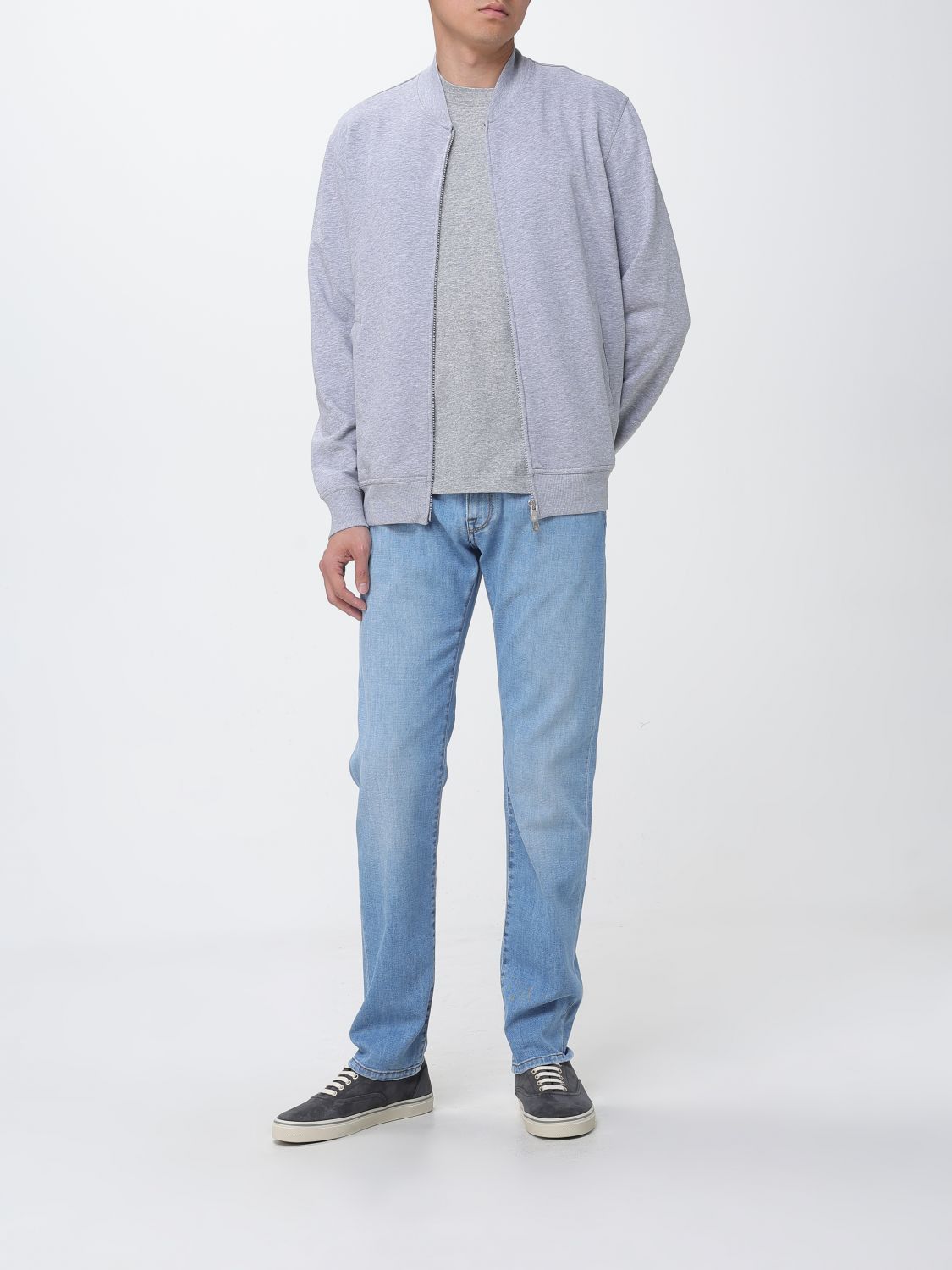 Brunello Cucinelli Brunello Cucinelli T-Shirt Men Grey Size US S / EU 44-46 / 1 - 2 Thumbnail