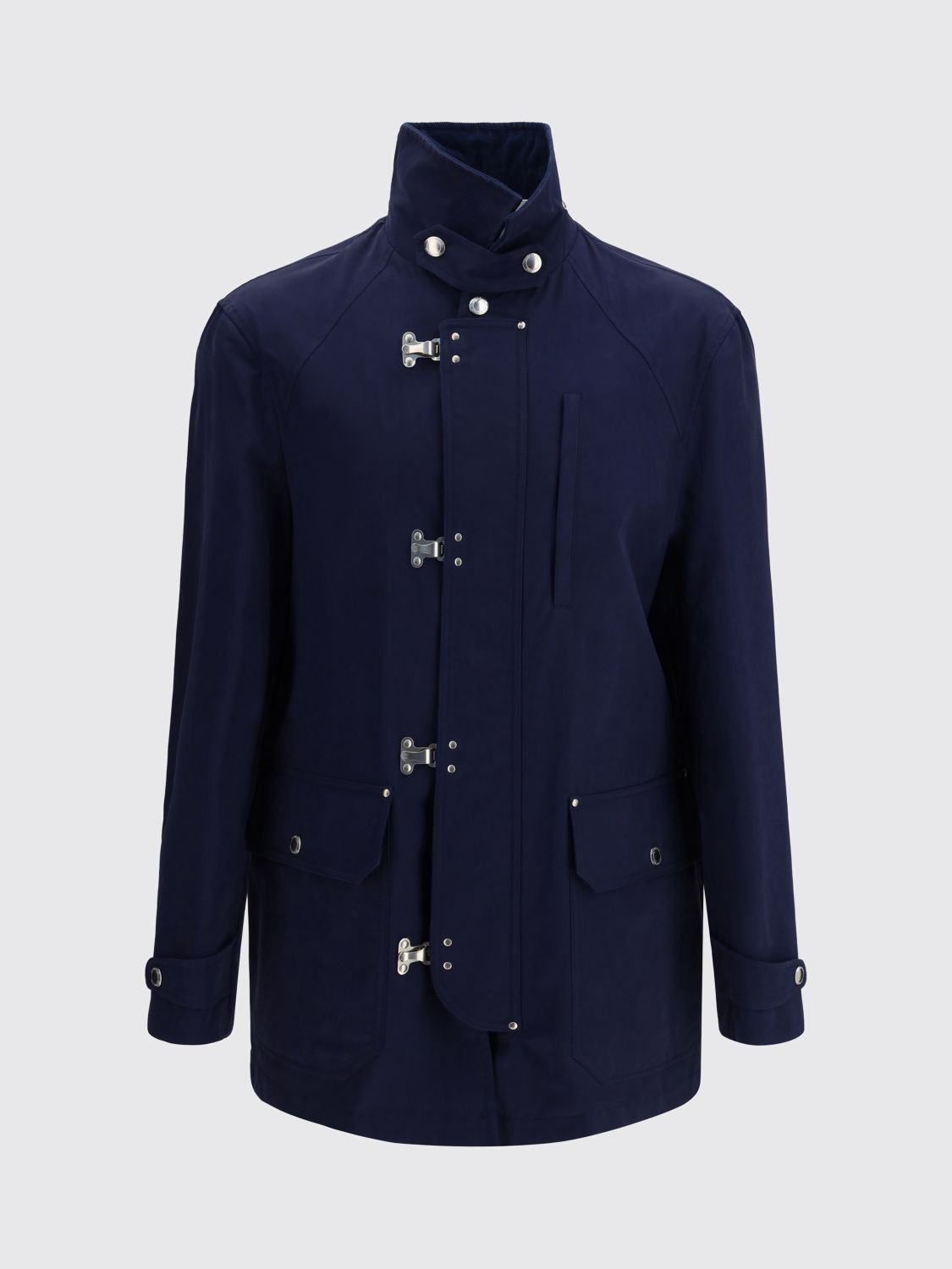 Brunello Cucinelli Brunello Cucinelli Jacket Men Blue Size US M / EU 48-50 / 2 - 2 Thumbnail