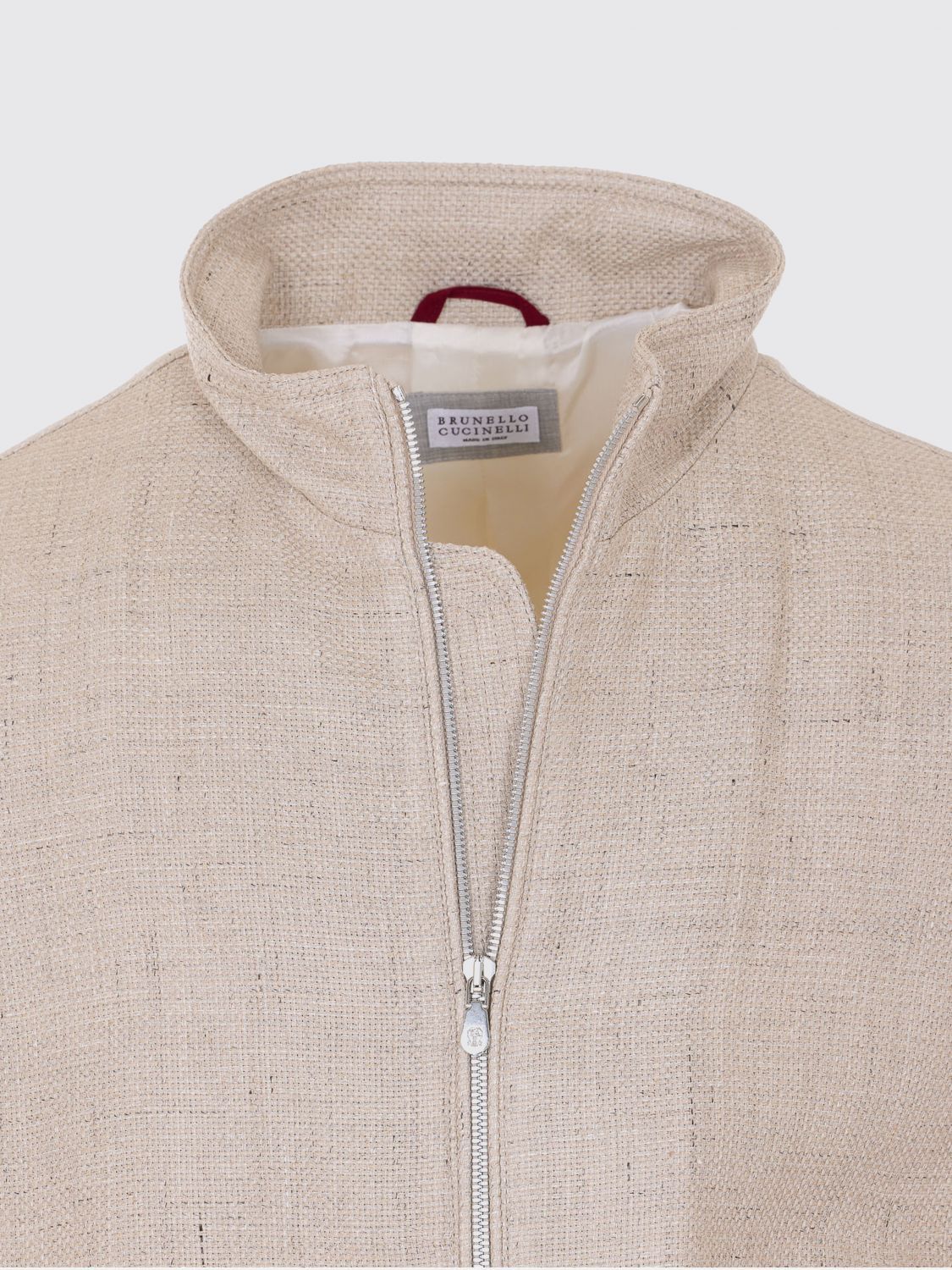 Brunello Cucinelli Brunello Cucinelli Jacket Men Beige Size US XXL / EU 58 / 5 - 4 Thumbnail