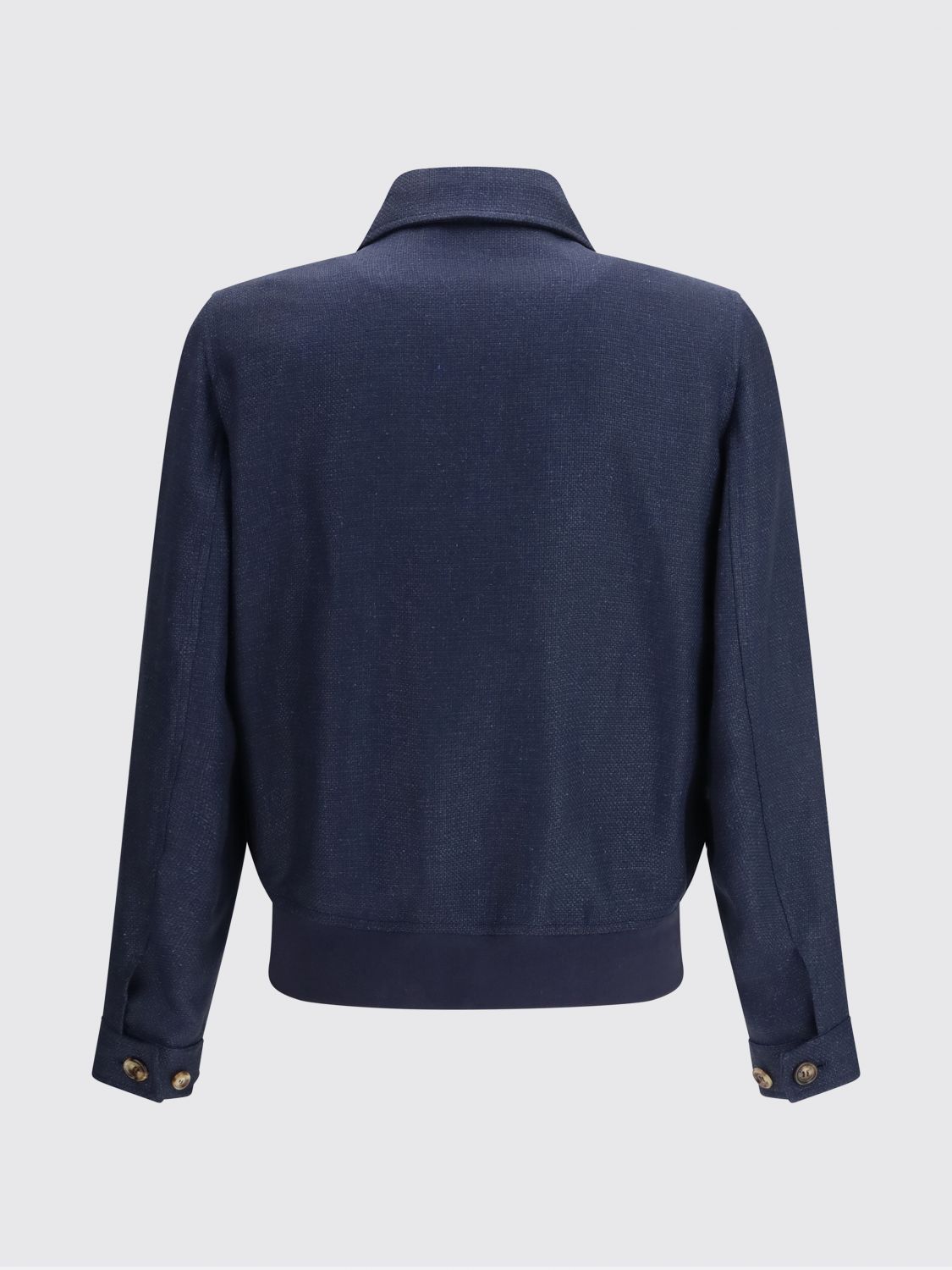 Brunello Cucinelli Brunello Cucinelli Jacket Men Navy Size US L / EU 52-54 / 3 - 3 Thumbnail