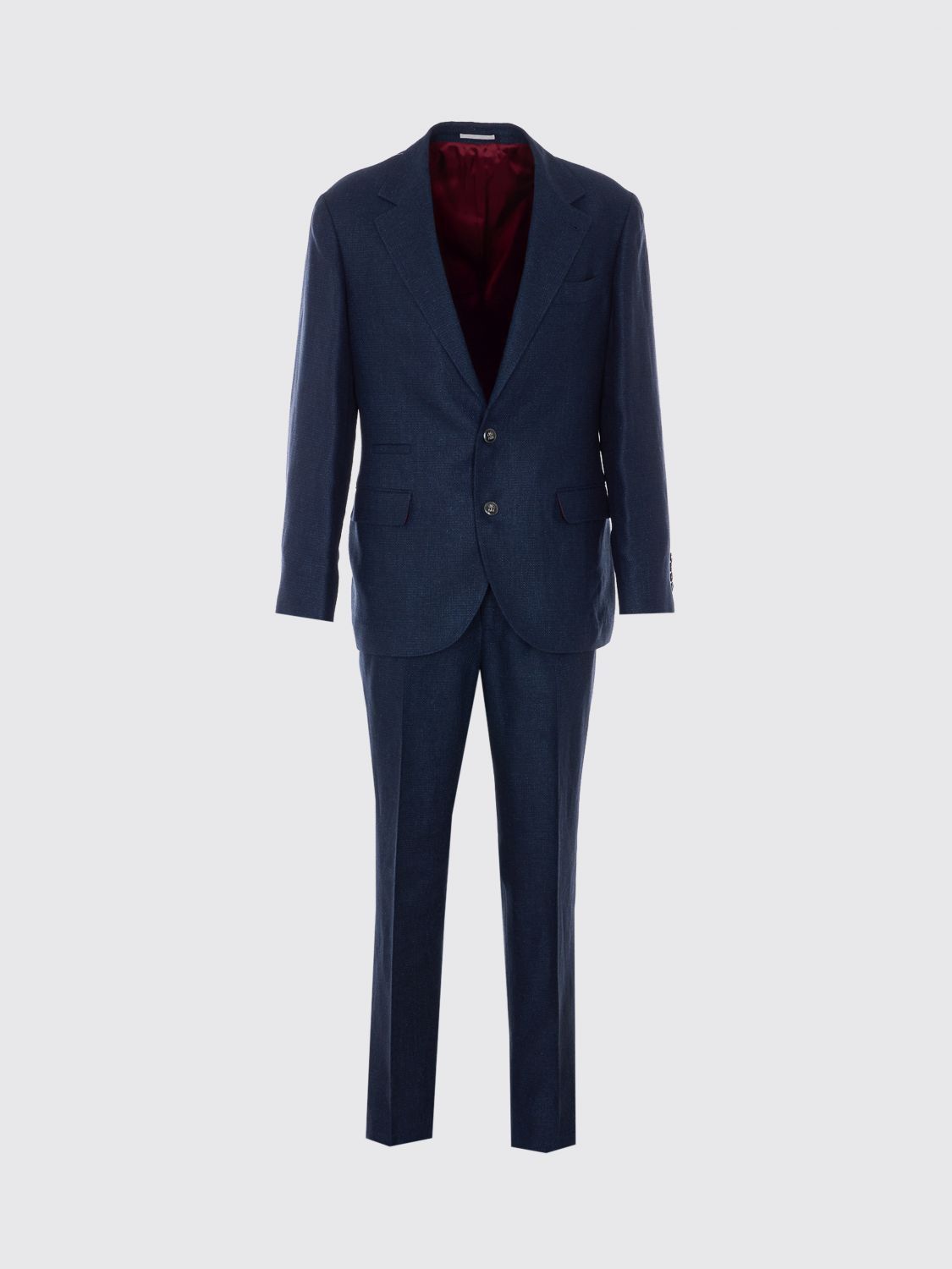 Brunello Cucinelli Brunello Cucinelli Suit Men Navy Size US L / EU 52-54 / 3 - 2 Thumbnail