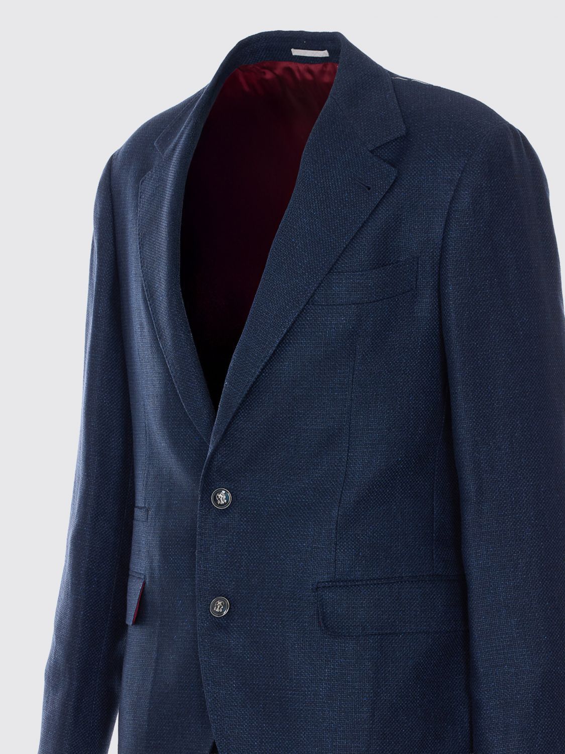 Brunello Cucinelli Brunello Cucinelli Suit Men Navy Size US XXL / EU 58 / 5 - 4 Thumbnail