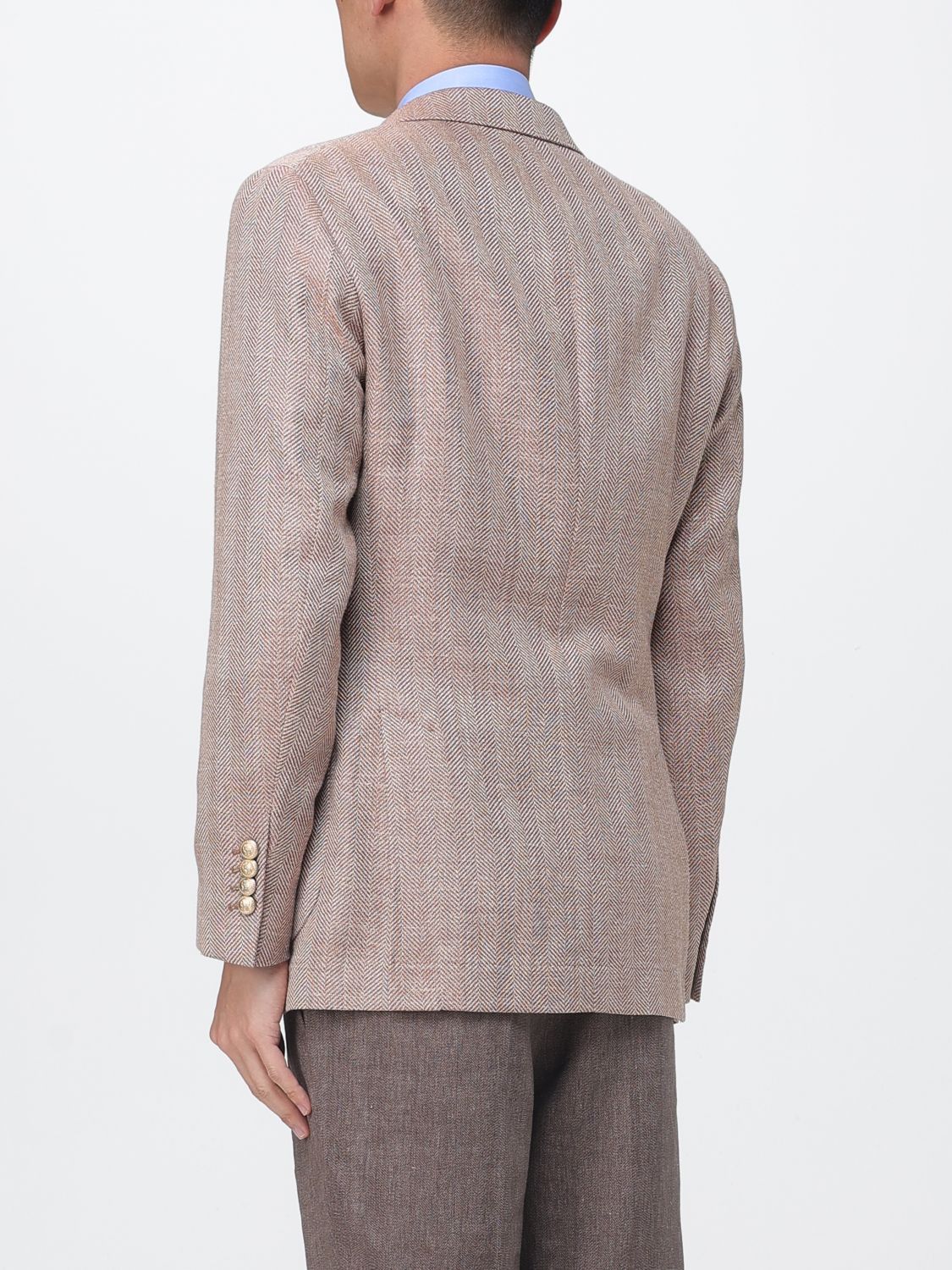 Brunello Cucinelli Brunello Cucinelli Jacket Men Orange Size US XL / EU 56 / 4 - 3 Thumbnail