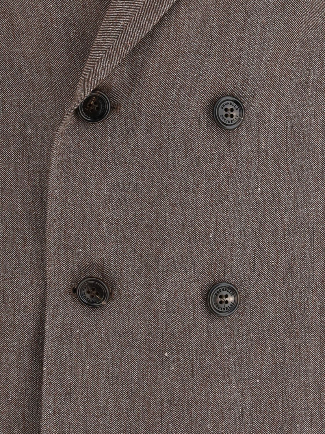 Brunello Cucinelli Brunello Cucinelli Jacket Men Beige Size US S / EU 44-46 / 1 - 4 Thumbnail