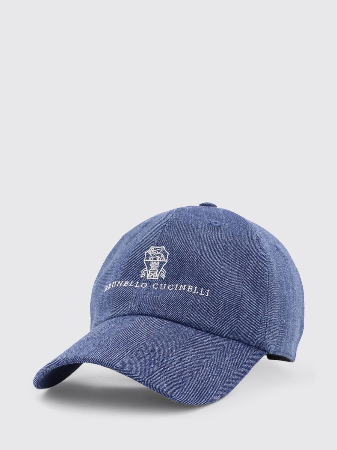 Brunello Cucinelli Brunello Cucinelli Hat Men Denim Size ONE SIZE - 2 Thumbnail