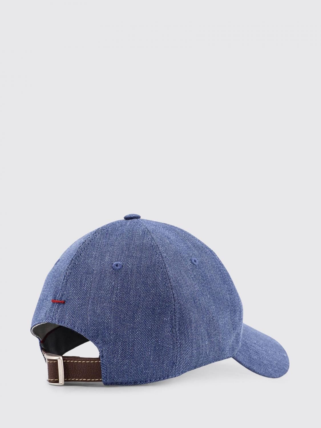Brunello Cucinelli Brunello Cucinelli Hat Men Denim Size ONE SIZE - 3 Thumbnail