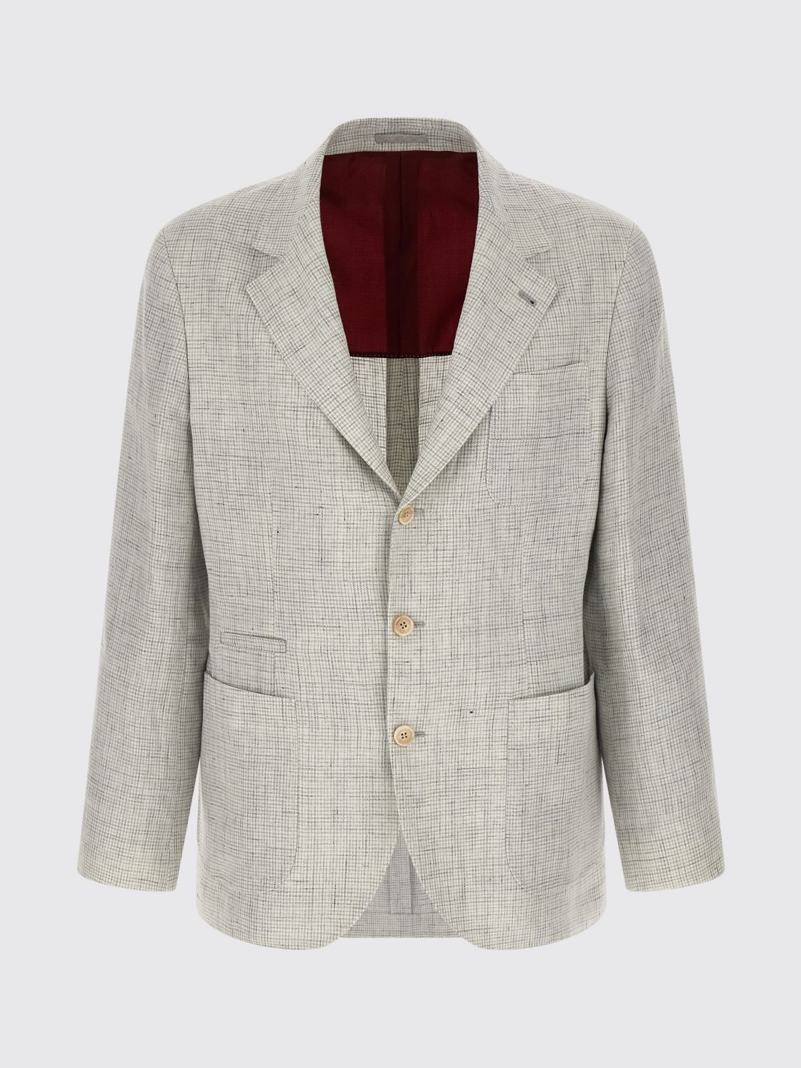Brunello Cucinelli Brunello Cucinelli Jacket Men White Size US L / EU 52-54 / 3 - 2 Thumbnail