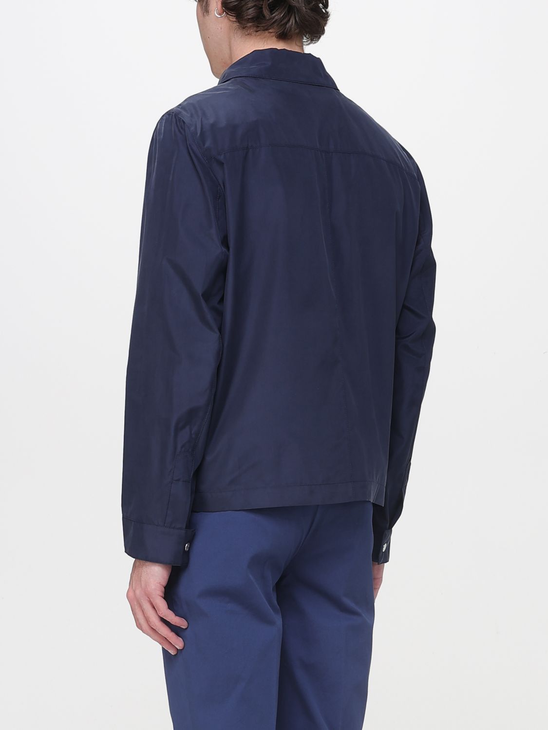 Brunello Cucinelli Brunello Cucinelli Jacket Men Blue Size US XL / EU 56 / 4 - 3 Thumbnail
