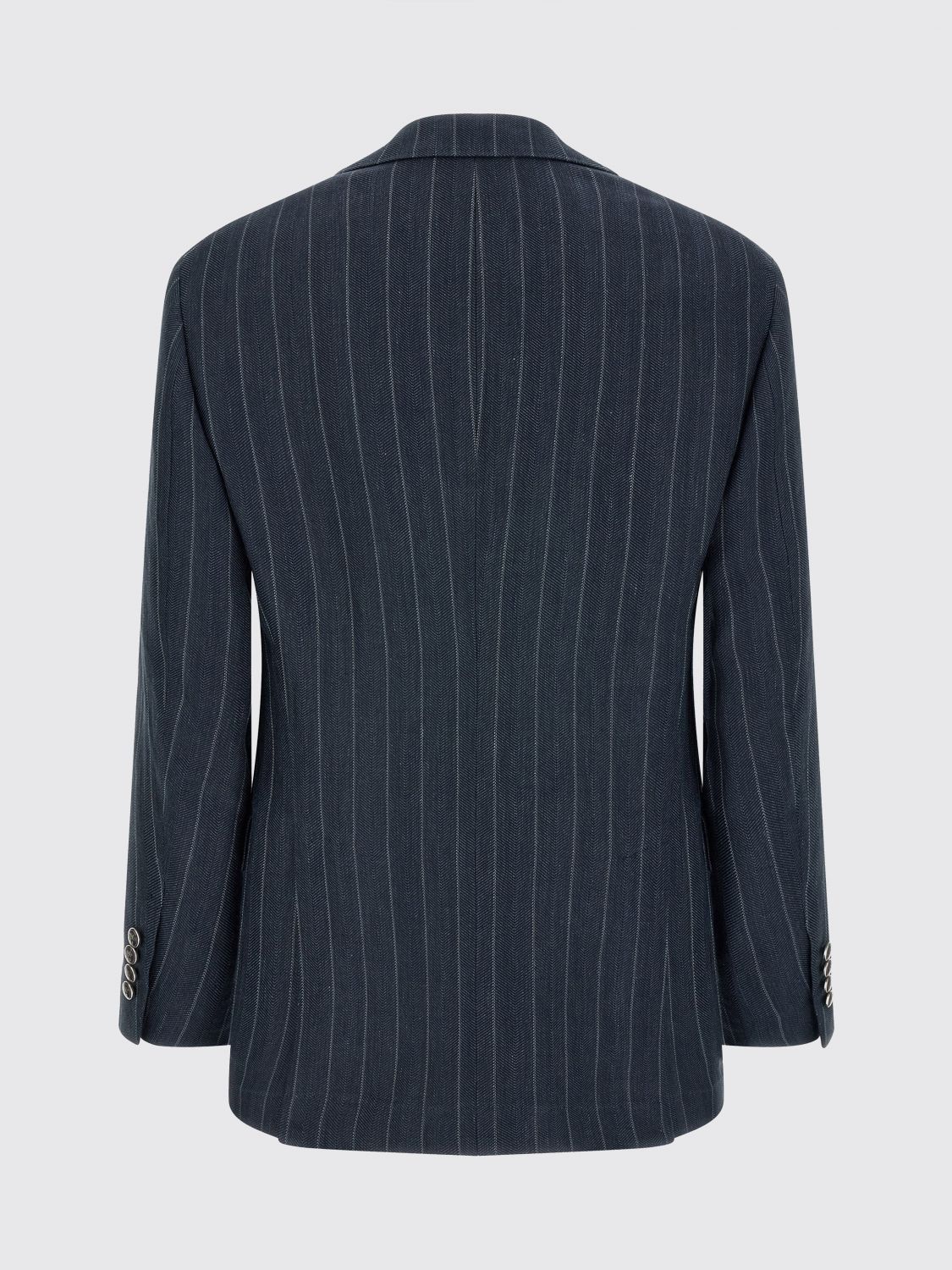 Brunello Cucinelli Brunello Cucinelli Jacket Men Blue Size US L / EU 52-54 / 3 - 3 Thumbnail