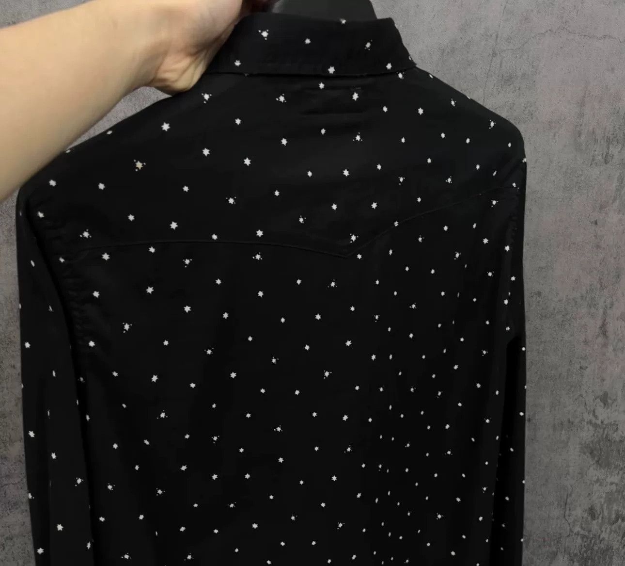 Saint Laurent Paris Saint Laurent Star Print Western Shirt L Size US L / EU 52-54 / 3 - 3 Thumbnail