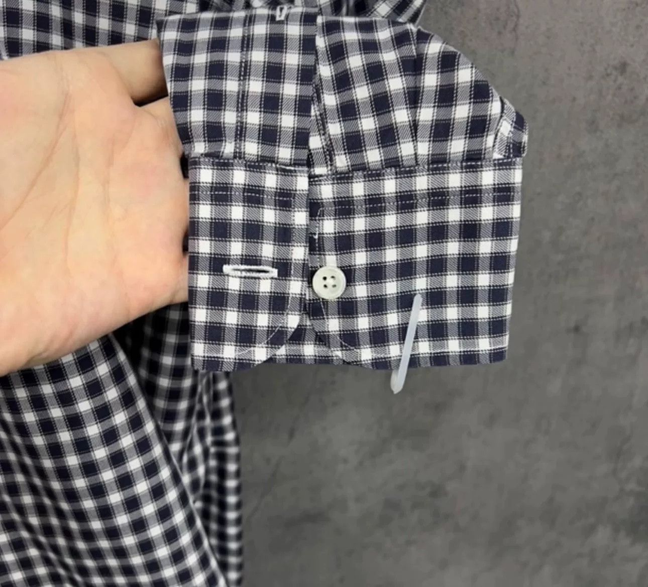 Z Zegna Zegna Checkered Long Sleeve Shirt M Size US M / EU 48-50 / 2 - 4 Thumbnail