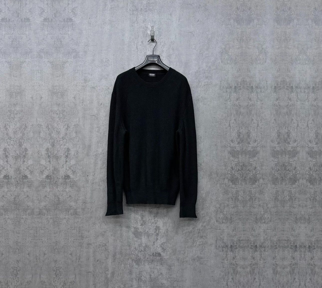 Z Zegna Zegna Oasi Cashmere Ribbed Sweater Size 52 Size US L / EU 52-54 / 3 - 2 Thumbnail