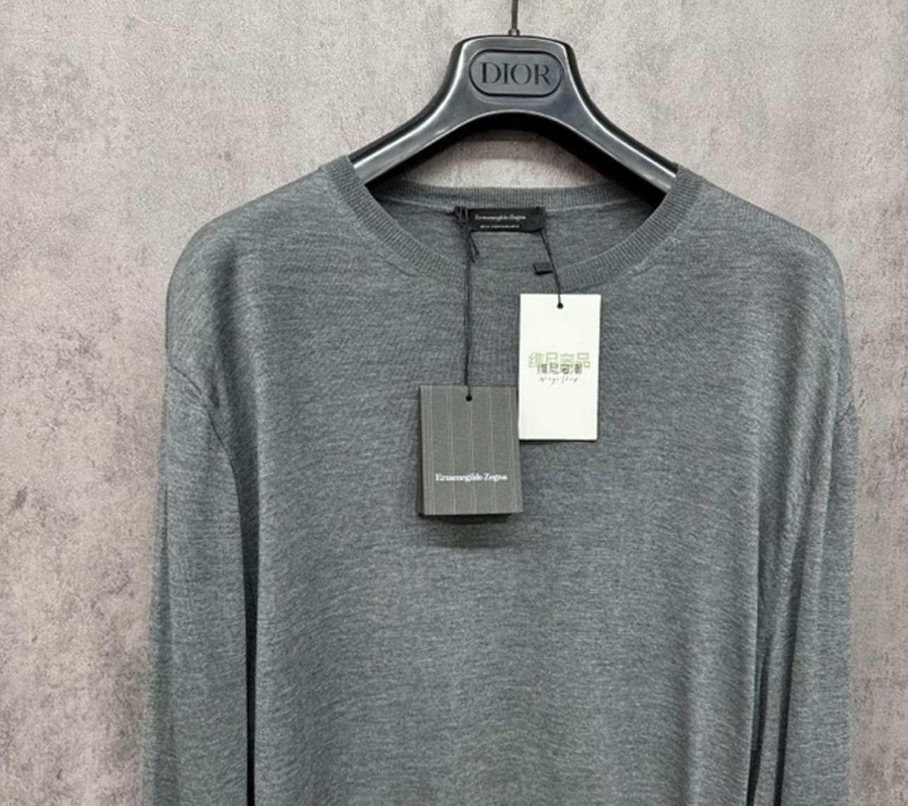 Z Zegna Zegna High Performance Wool Knit Sweater Size L Size US L / EU 52-54 / 3 - 3 Thumbnail