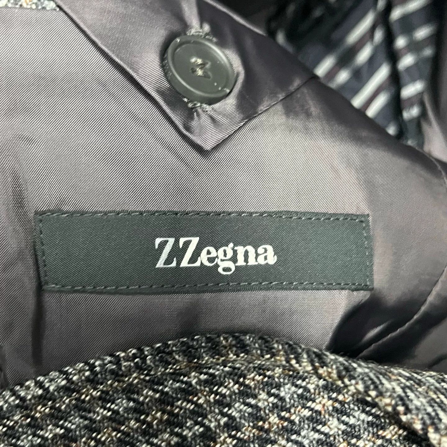 Z Zegna Z Zegna Wool Houndstooth Blazer 34R Size 34R - 5 Thumbnail