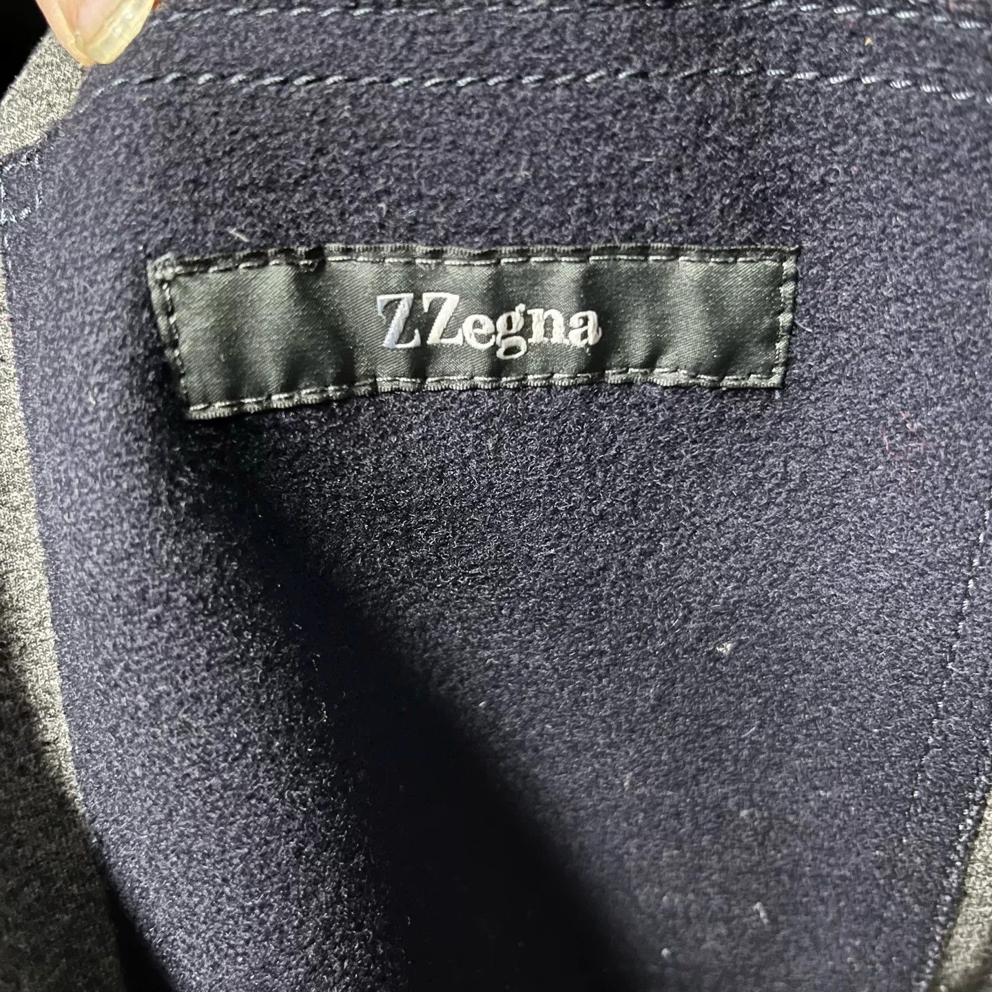 Z Zegna Z Zegna Tech Melton Full Zip Jacket Size M Size US M / EU 48-50 / 2 - 5 Thumbnail
