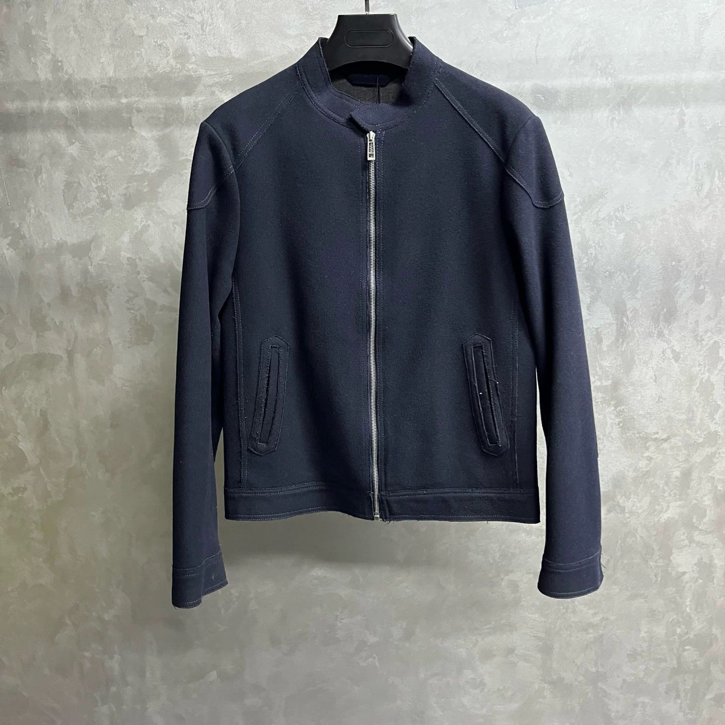 Z Zegna Z Zegna Tech Melton Full Zip Jacket Size M Size US M / EU 48-50 / 2 - 2 Thumbnail