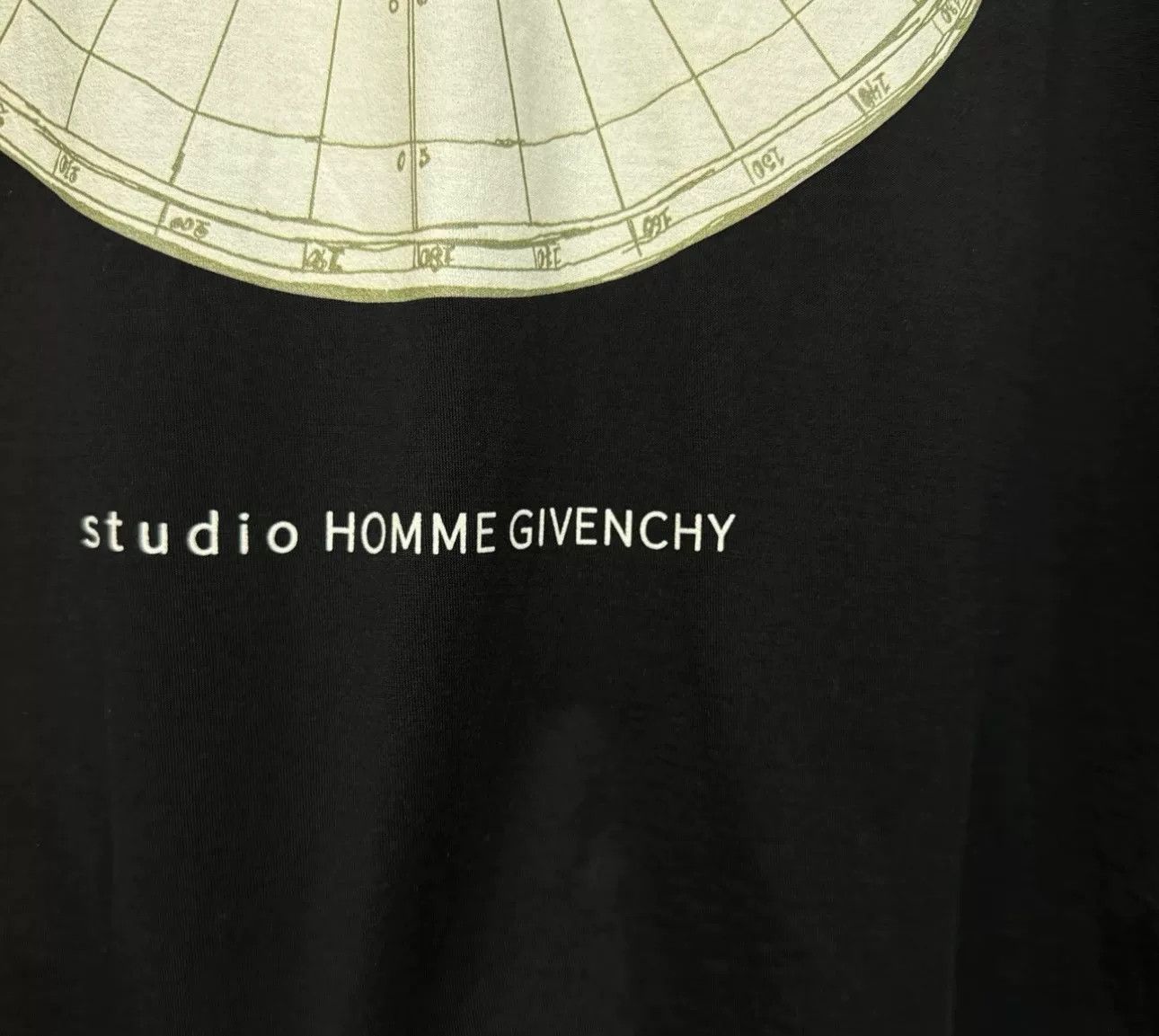 Givenchy Givenchy Studio Homme Graphic T-Shirt XXS Size US XXS / EU 40 - 4 Thumbnail
