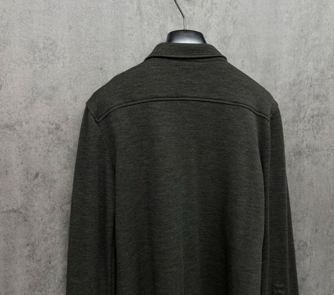 Bottega Veneta Bottega Veneta Wool Knit Long Sleeve Shirt Size M Size US M / EU 48-50 / 2 - 4 Thumbnail