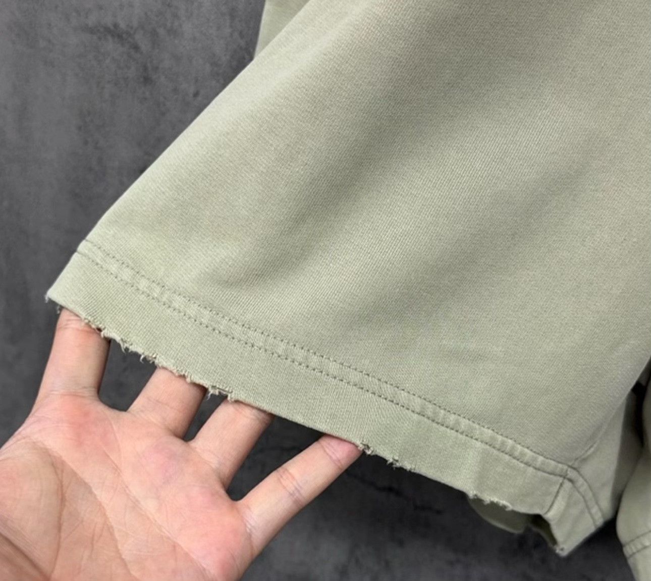 Balenciaga Balenciaga Logo Washed Distressed Shorts Size L Size US 34 / EU 50 - 4 Thumbnail