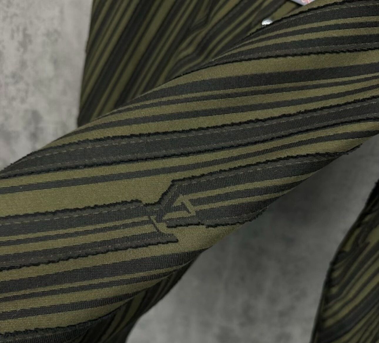 Louis Vuitton Louis Vuitton Striped Logo Shirt Jacket XL Size US XL / EU 56 / 4 - 4 Thumbnail