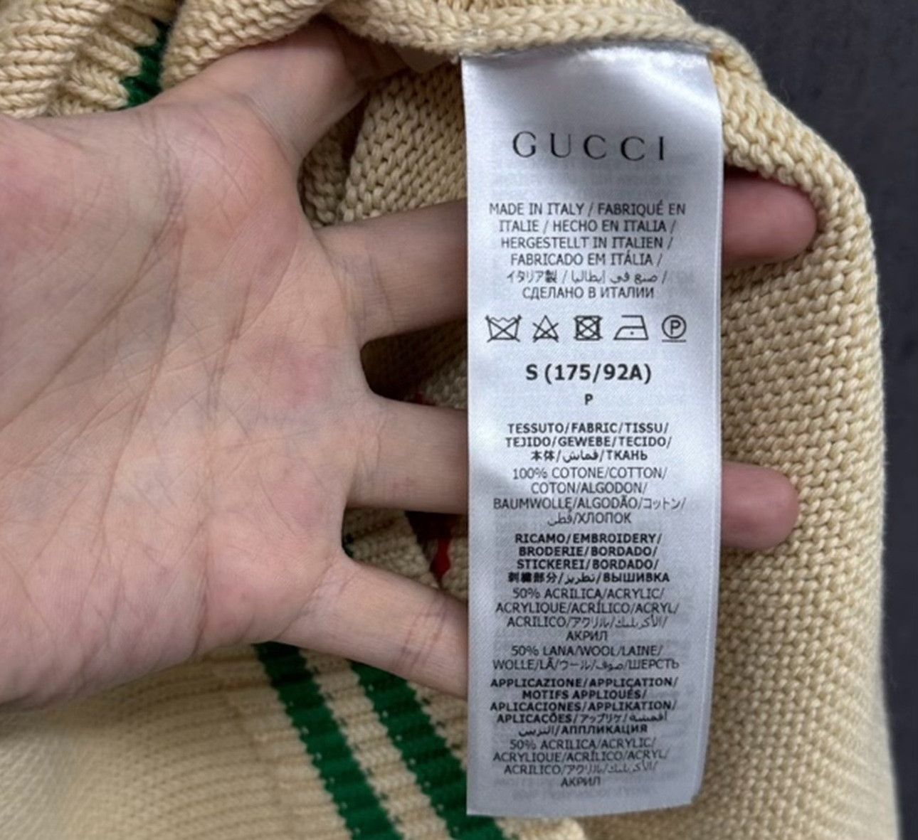 Gucci Gucci Pineapple Embroidered Knit Vest S Size US S / EU 44-46 / 1 - 5 Thumbnail