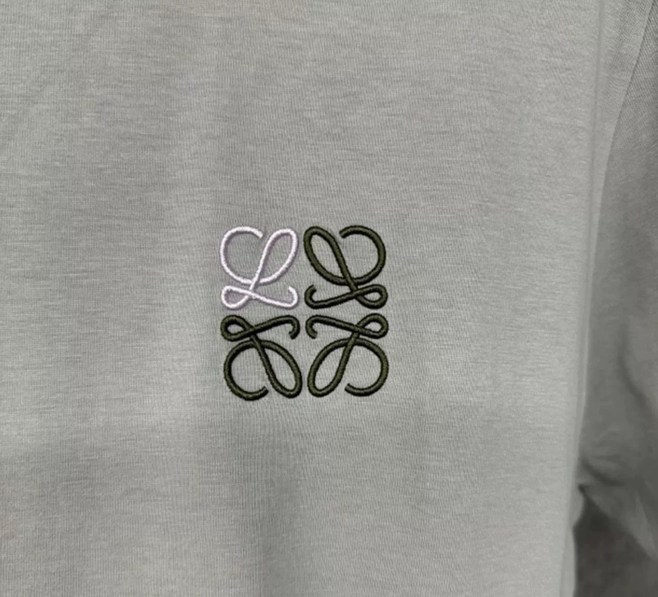 Loewe Loewe Embroidered Anagram Logo T-Shirt XL Size US XL / EU 56 / 4 - 4 Thumbnail
