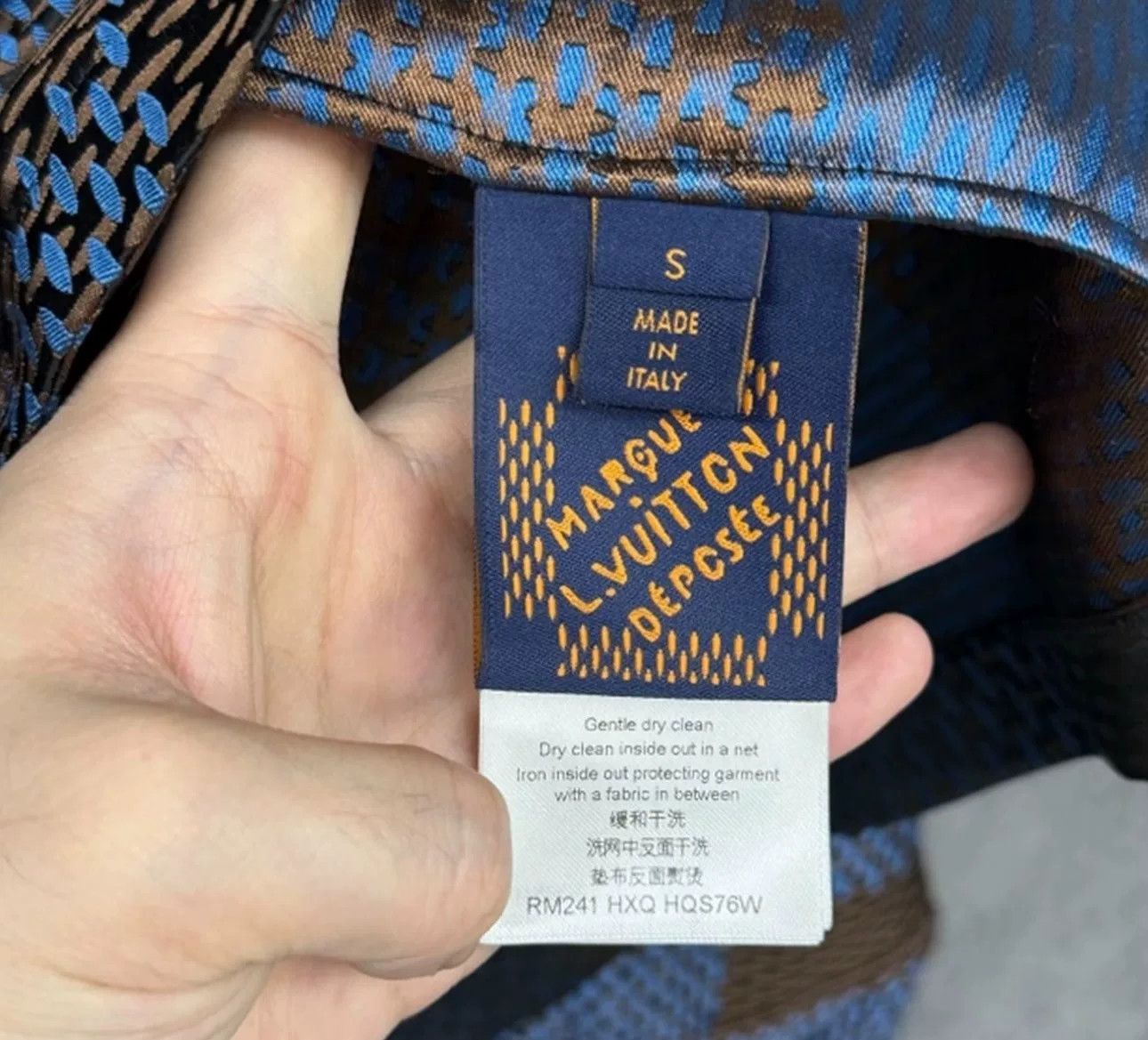 Louis Vuitton Louis Vuitton Damier Marque Shirt Jacket Size S Size US S / EU 44-46 / 1 - 5 Thumbnail