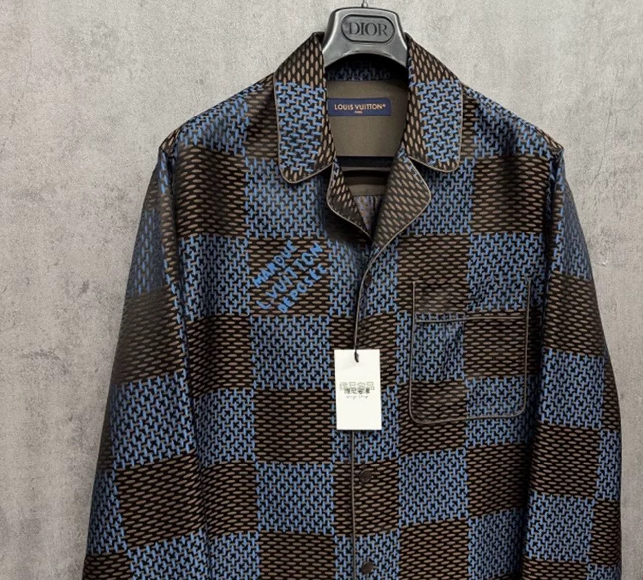 Louis Vuitton Louis Vuitton Damier Marque Shirt Jacket Size S Size US S / EU 44-46 / 1 - 3 Thumbnail