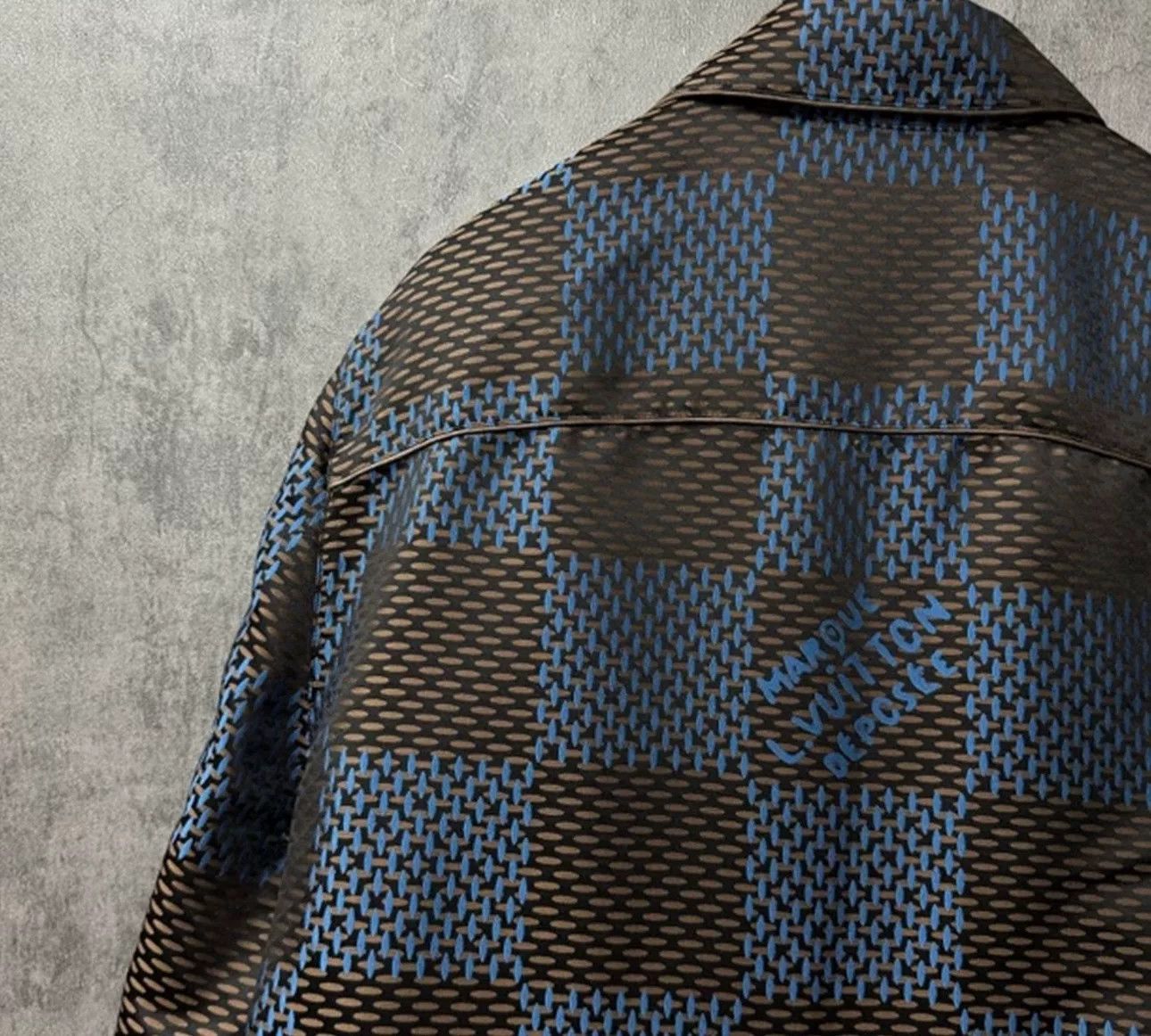 Louis Vuitton Louis Vuitton Damier Marque Shirt Jacket Size S Size US S / EU 44-46 / 1 - 4 Thumbnail