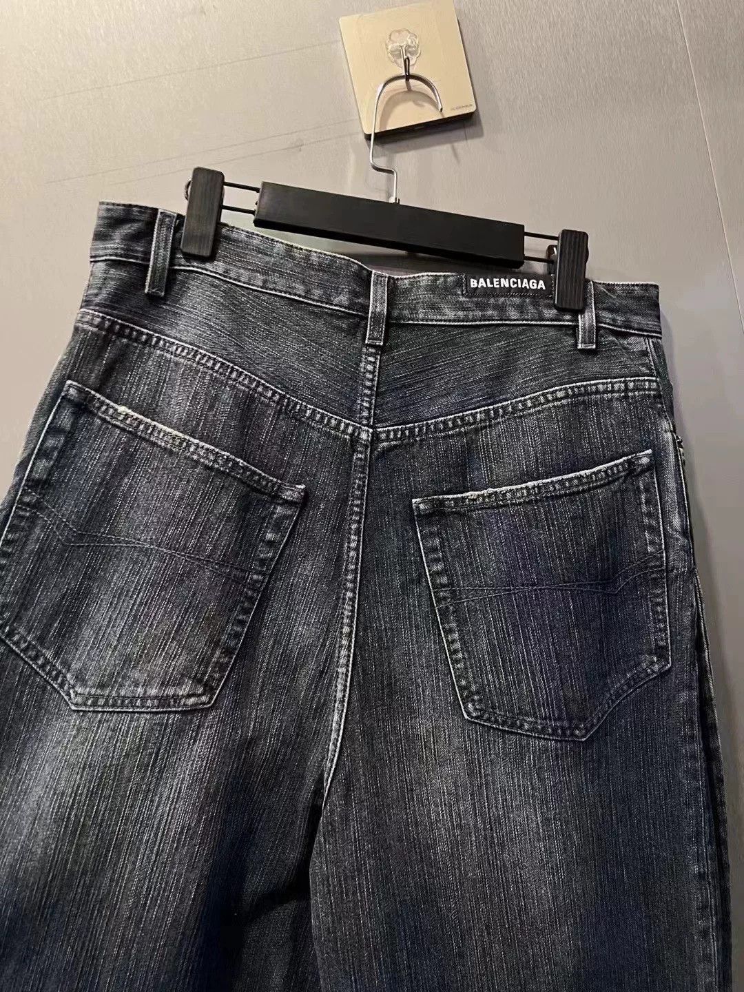 Balenciaga Balenciaga Double Layer Denim Jeans S Size US 30 / EU 46 - 4 Thumbnail