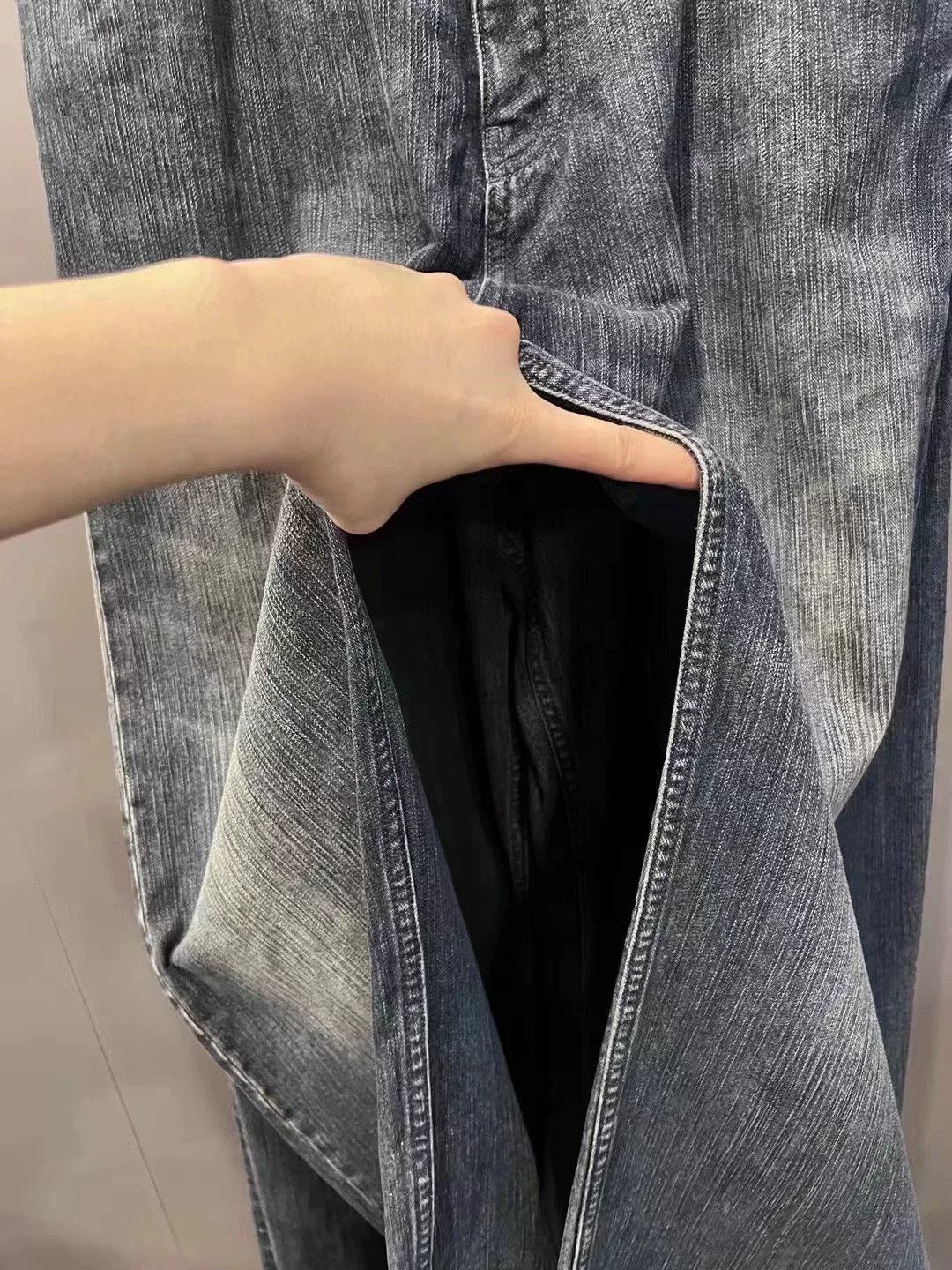 Balenciaga Balenciaga Double Layer Denim Jeans S Size US 30 / EU 46 - 5 Thumbnail