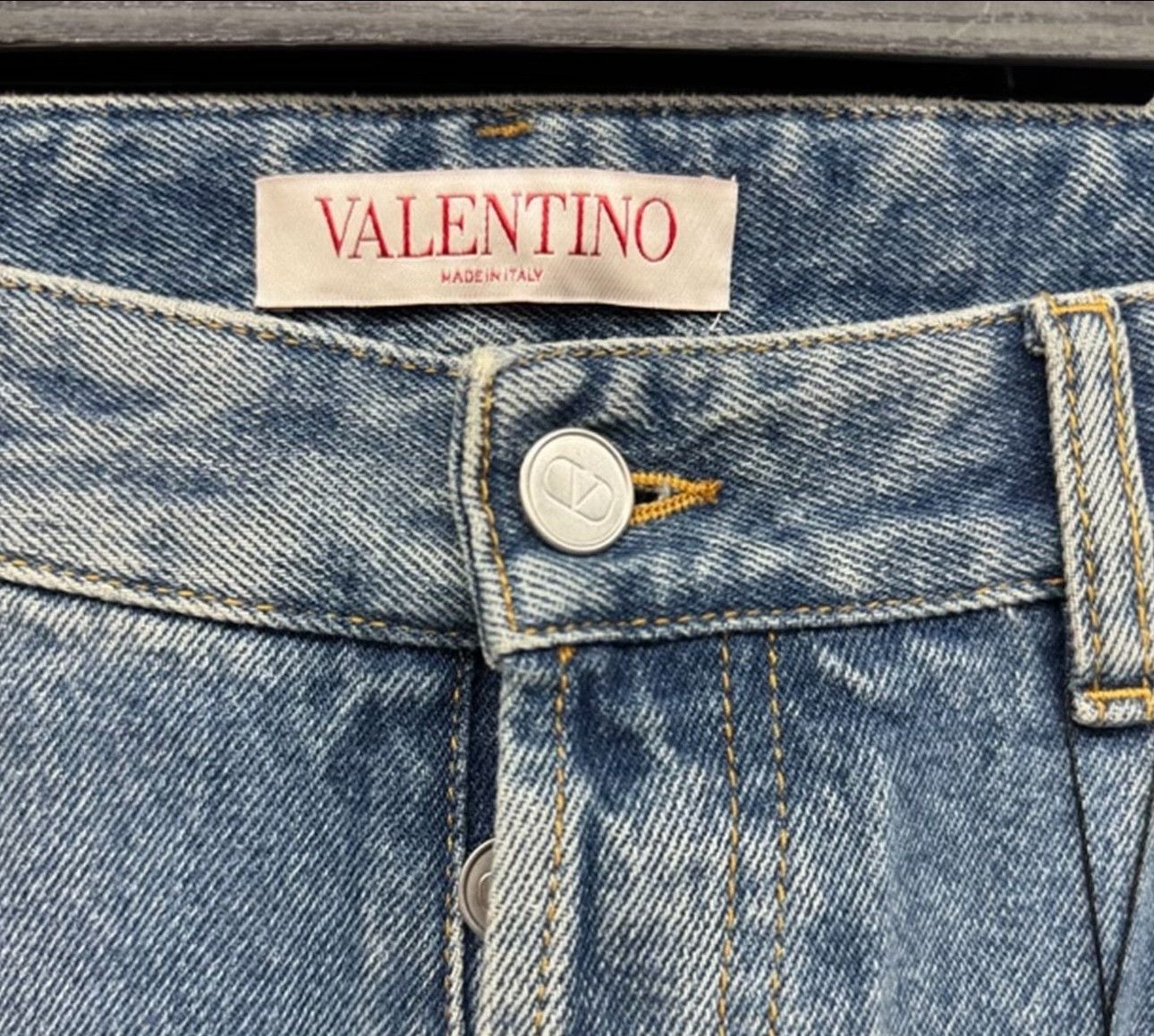 Valentino Valentino Washed Straight Leg Denim Jeans 32 Size US 32 / EU 48 - 5 Thumbnail