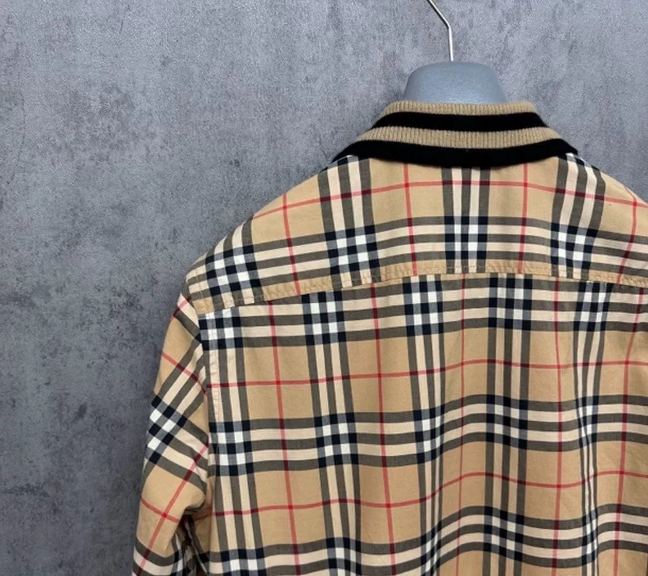 Burberry Burberry Wool Trim Vintage Check Shirt Size S Size US S / EU 44-46 / 1 - 3 Thumbnail