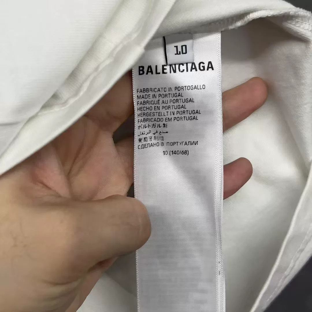 Balenciaga Balenciaga Crest Logo T-Shirt Size 10 Size XS / US 0-2 / IT 36-38 - 5 Thumbnail