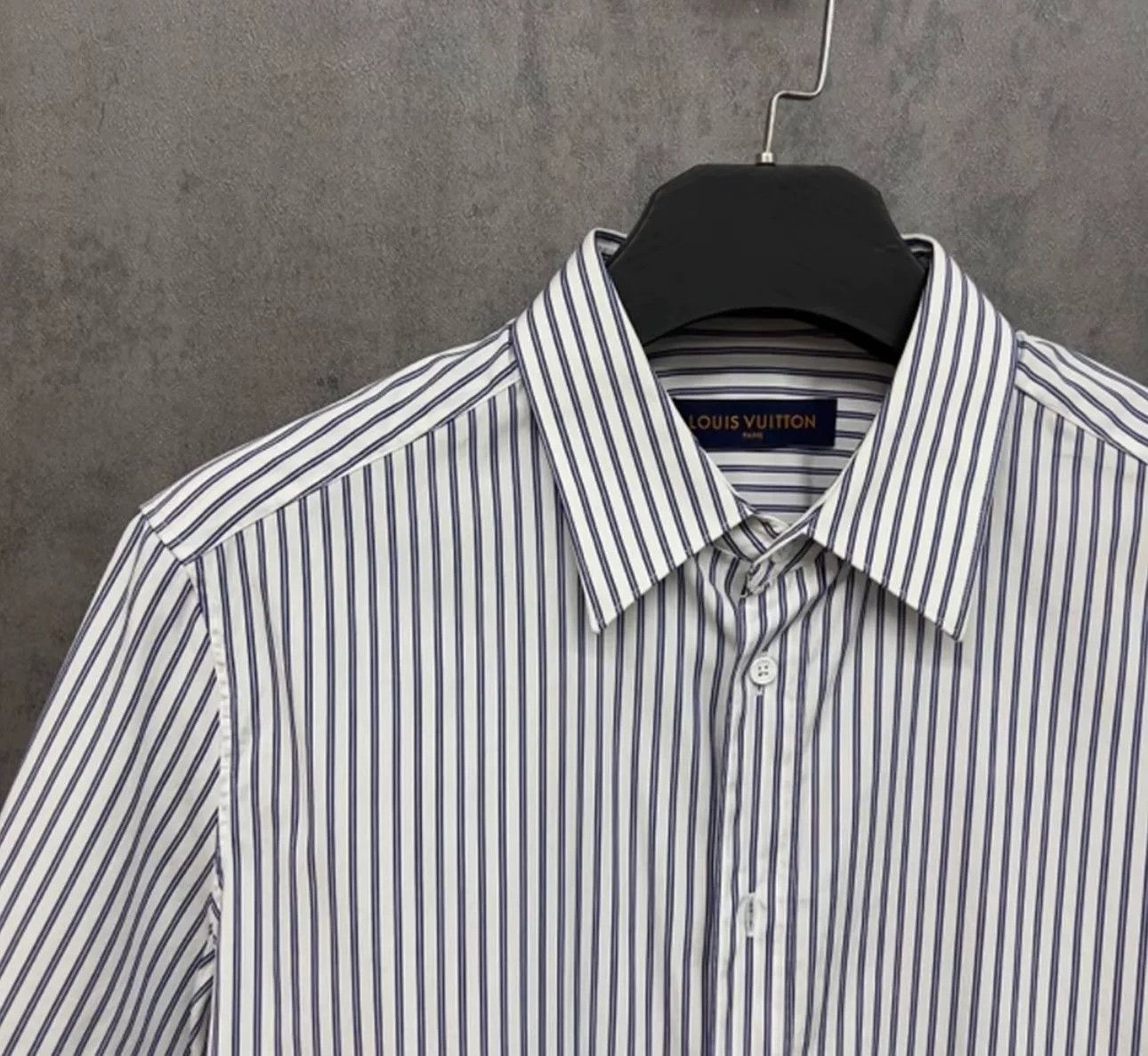 Louis Vuitton Louis Vuitton Striped Short Sleeve Shirt L Size US L / EU 52-54 / 3 - 5 Thumbnail