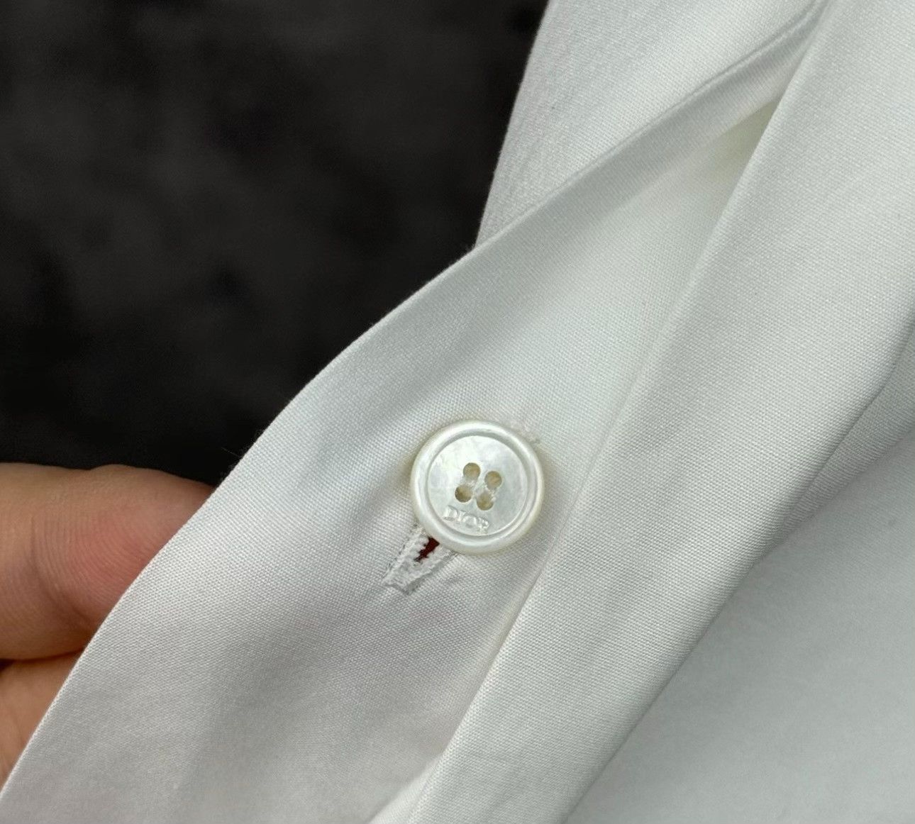 Dior Dior Embroidered Logo Shirt 41 Size US L / EU 52-54 / 3 - 5 Thumbnail