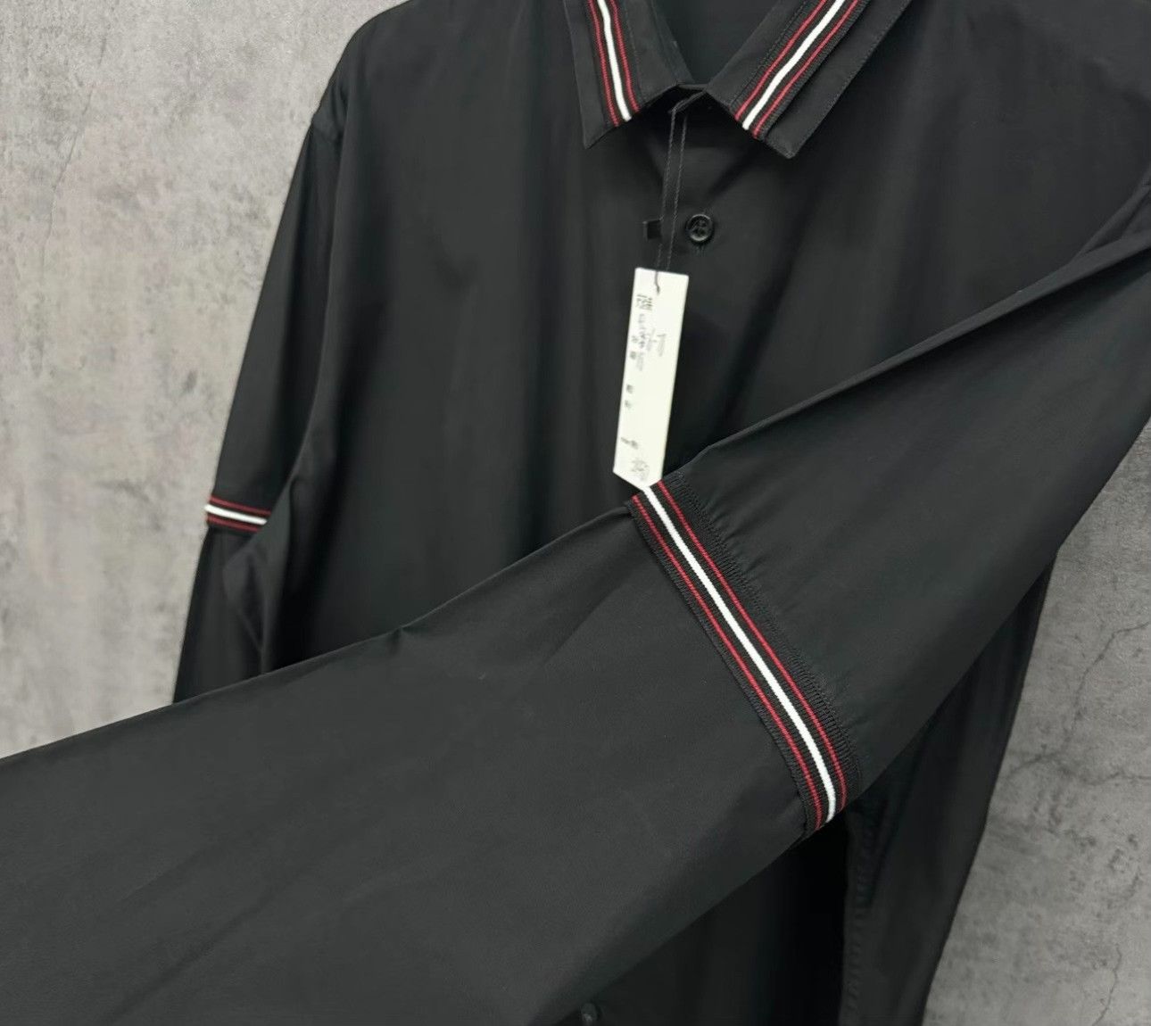 Dior Dior Striped Trim Shirt Size 42 Size US L / EU 52-54 / 3 - 3 Thumbnail