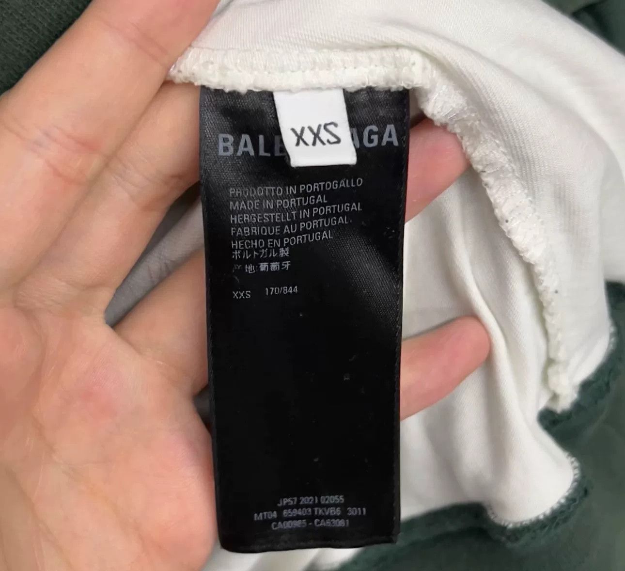 Balenciaga Balenciaga Destroyed Logo Hoodie XXS Size US XXS / EU 40 - 5 Thumbnail