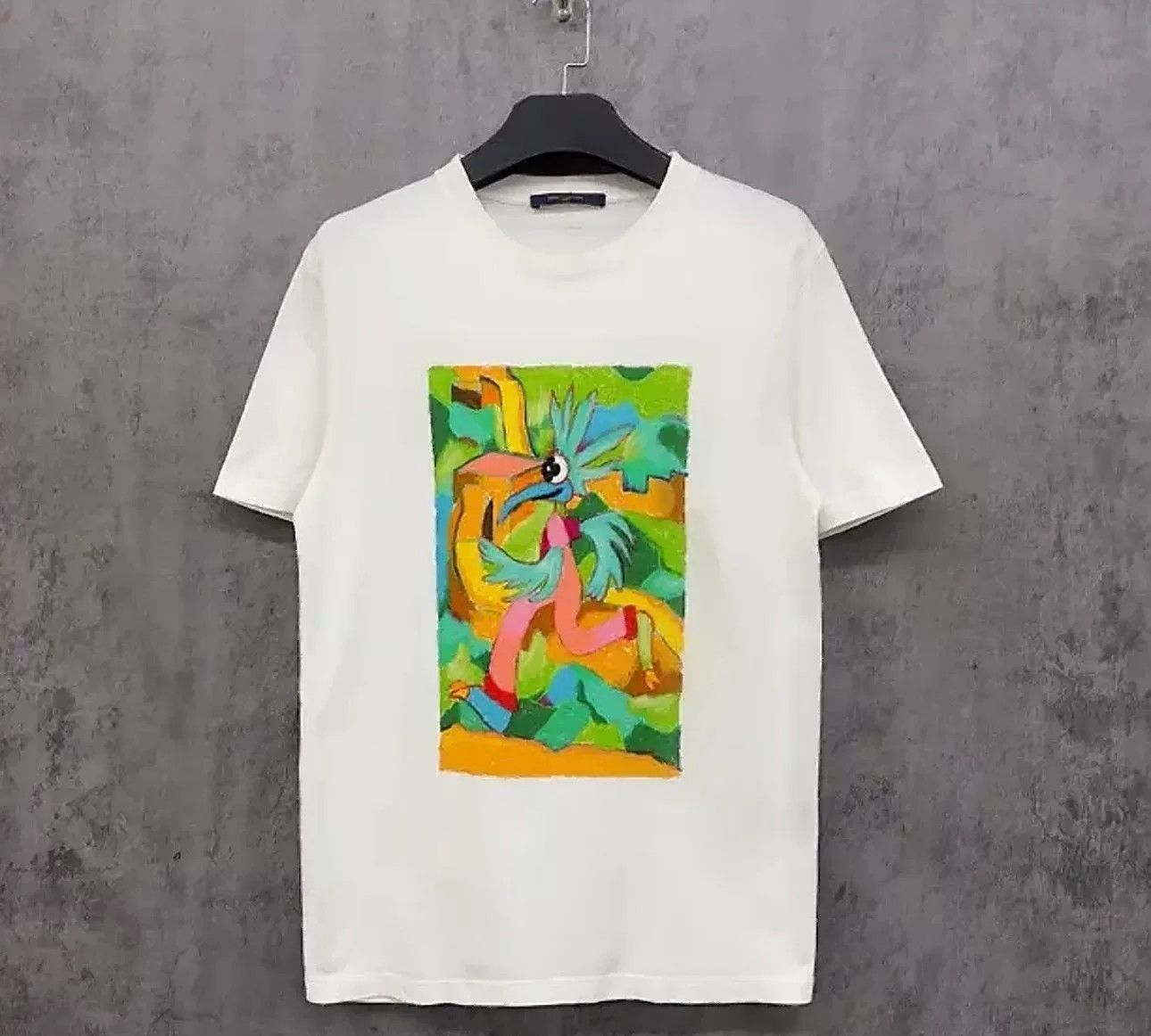 Louis Vuitton Louis Vuitton Graphic Print T-Shirt Size L Size US L / EU 52-54 / 3 - 2 Thumbnail