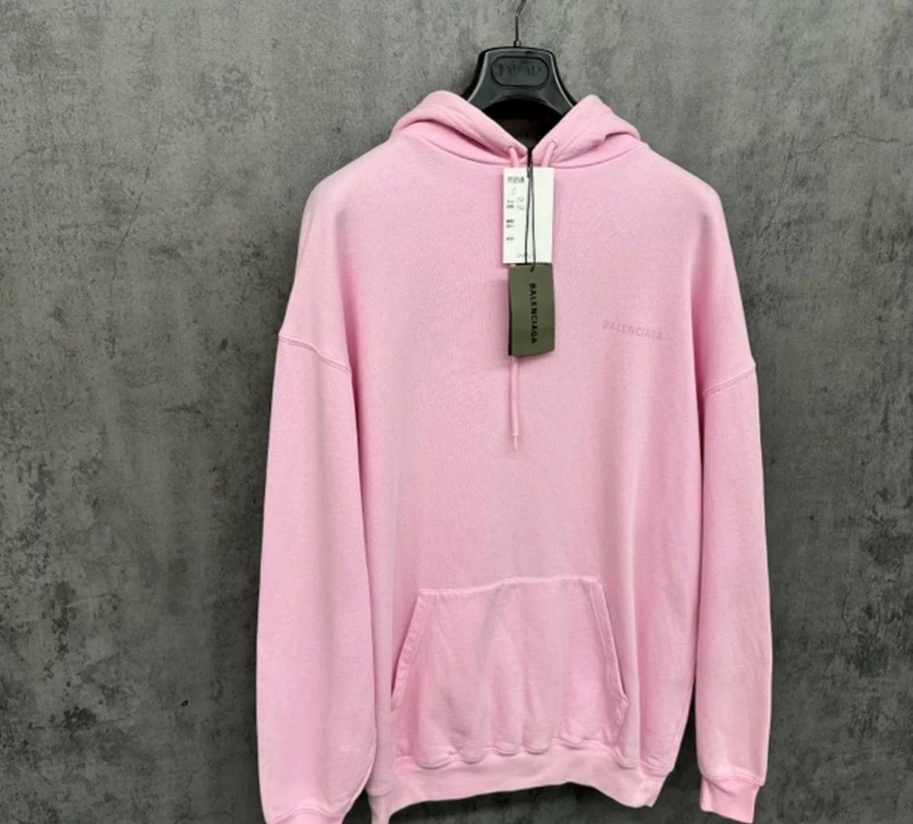 Balenciaga Balenciaga Back Logo Pink Hoodie Size S Size US S / EU 44-46 / 1 - 3 Thumbnail