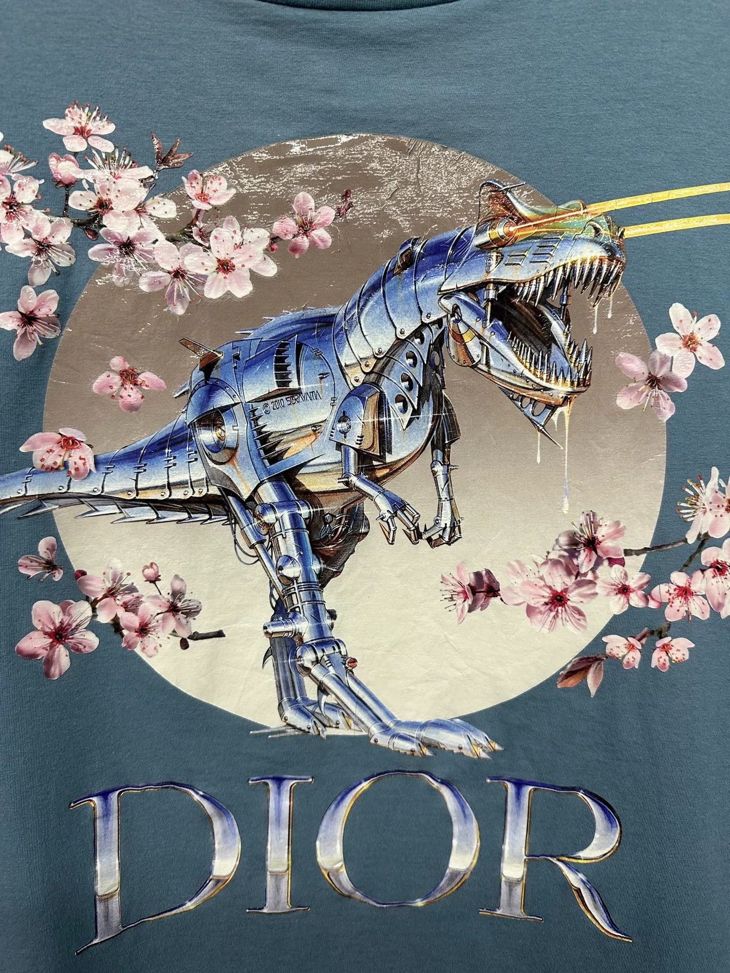 Dior Dior x Sorayama Robot Dinosaur T-Shirt L Size US L / EU 52-54 / 3 - 3 Thumbnail