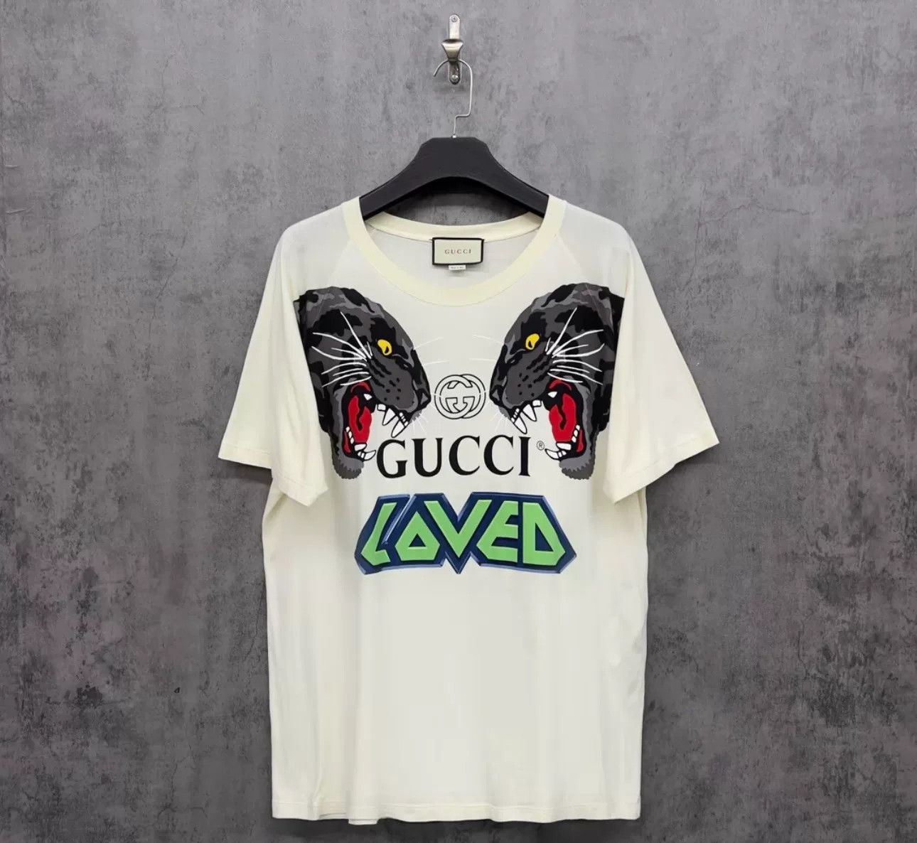 Gucci Gucci Panther Loved Logo T-Shirt XL Size US XL / EU 56 / 4 - 2 Thumbnail