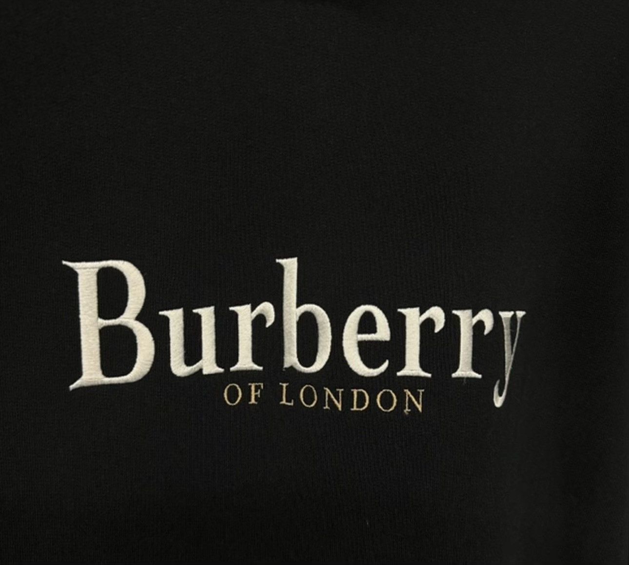 Burberry Burberry London Embroidery Logo Hoodie Size M Size US M / EU 48-50 / 2 - 3 Thumbnail